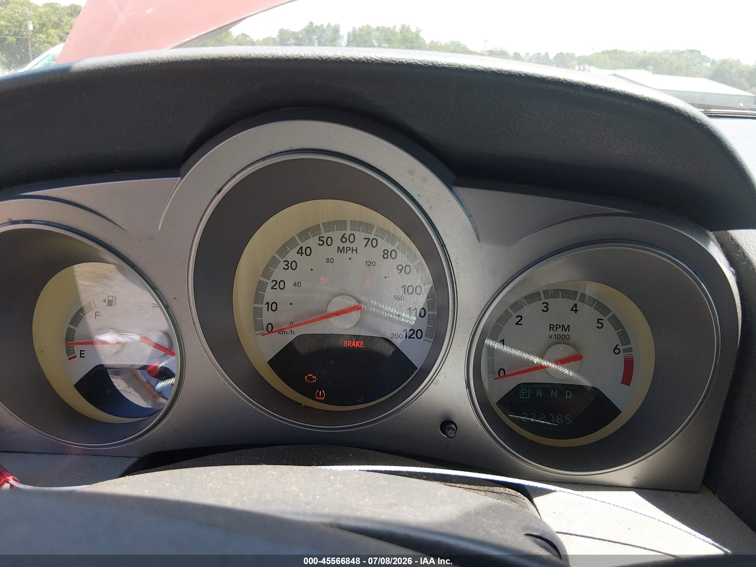 2008 Dodge Avenger Se Red vin: 1B3LC46K58N149511
