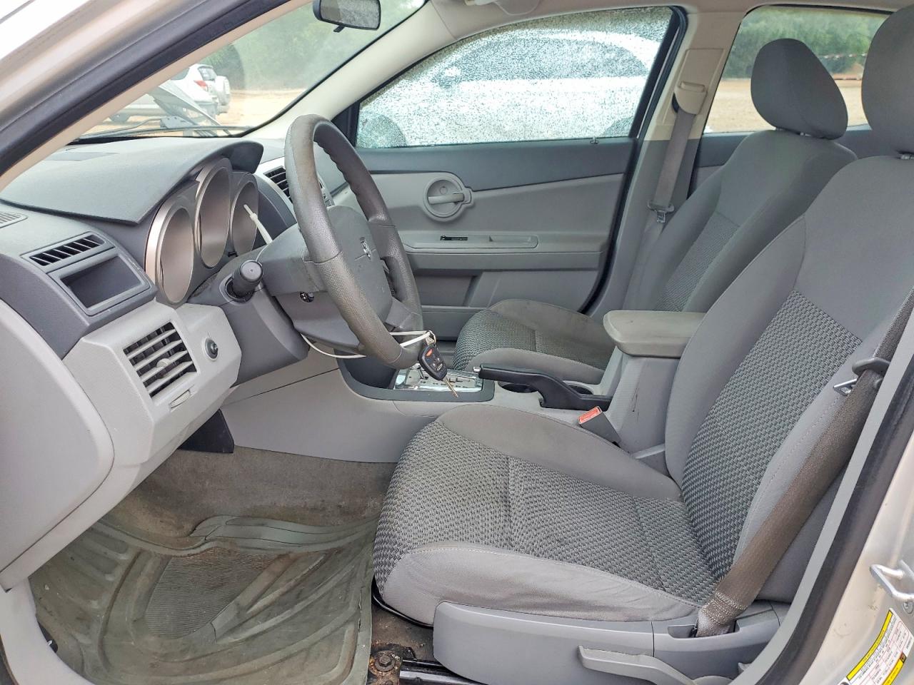 2008 Dodge Avenger Se Silver vin: 1B3LC46K58N586313