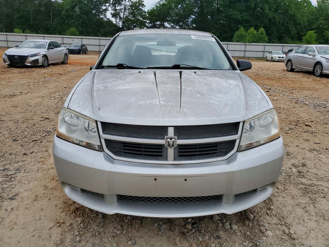 2008 Dodge Avenger Se Silver vin: 1B3LC46K58N586313