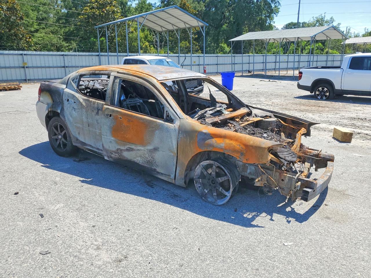 2008 Dodge Avenger Se Burn vin: 1B3LC46K78N102156