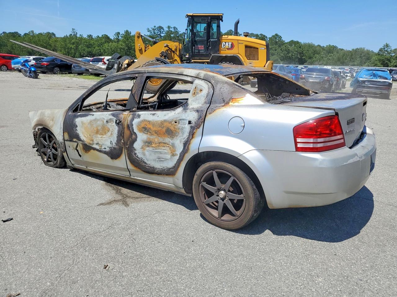 2008 Dodge Avenger Se Burn vin: 1B3LC46K78N102156
