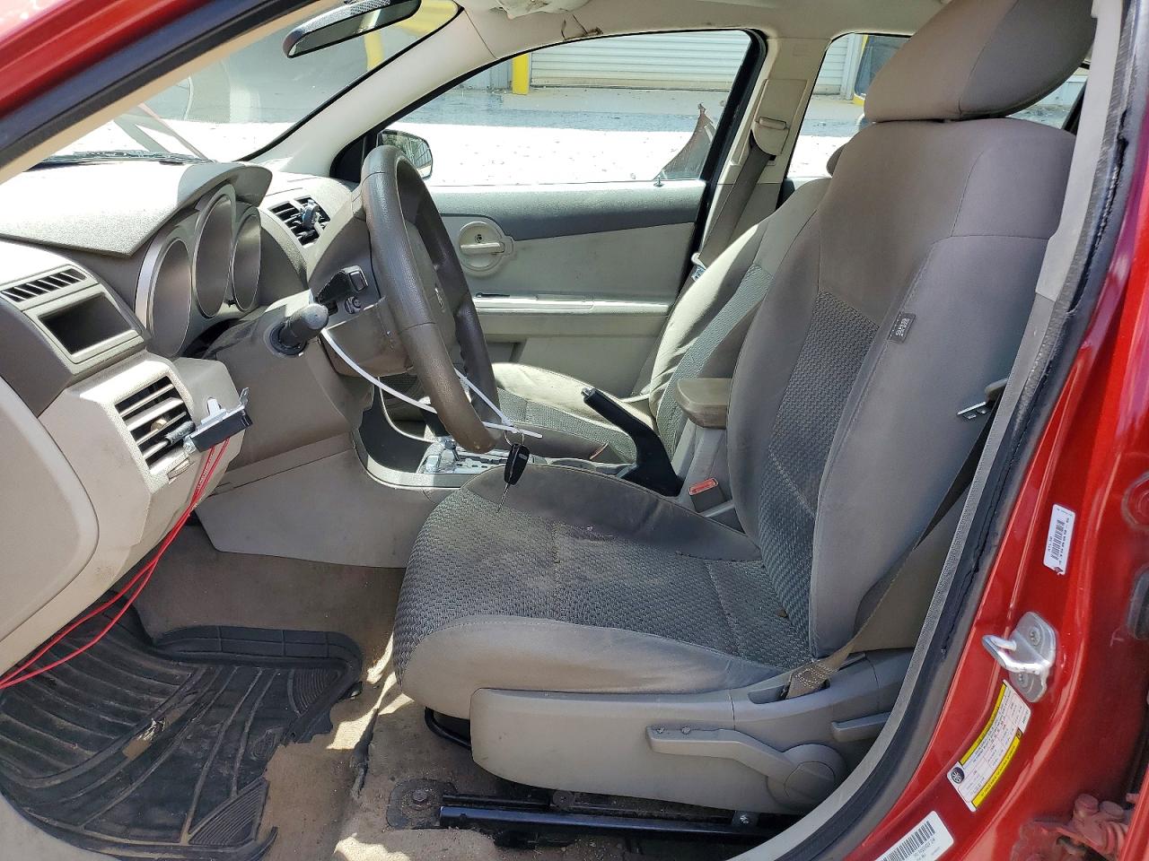 2008 Dodge Avenger Se Red vin: 1B3LC46K88N587181