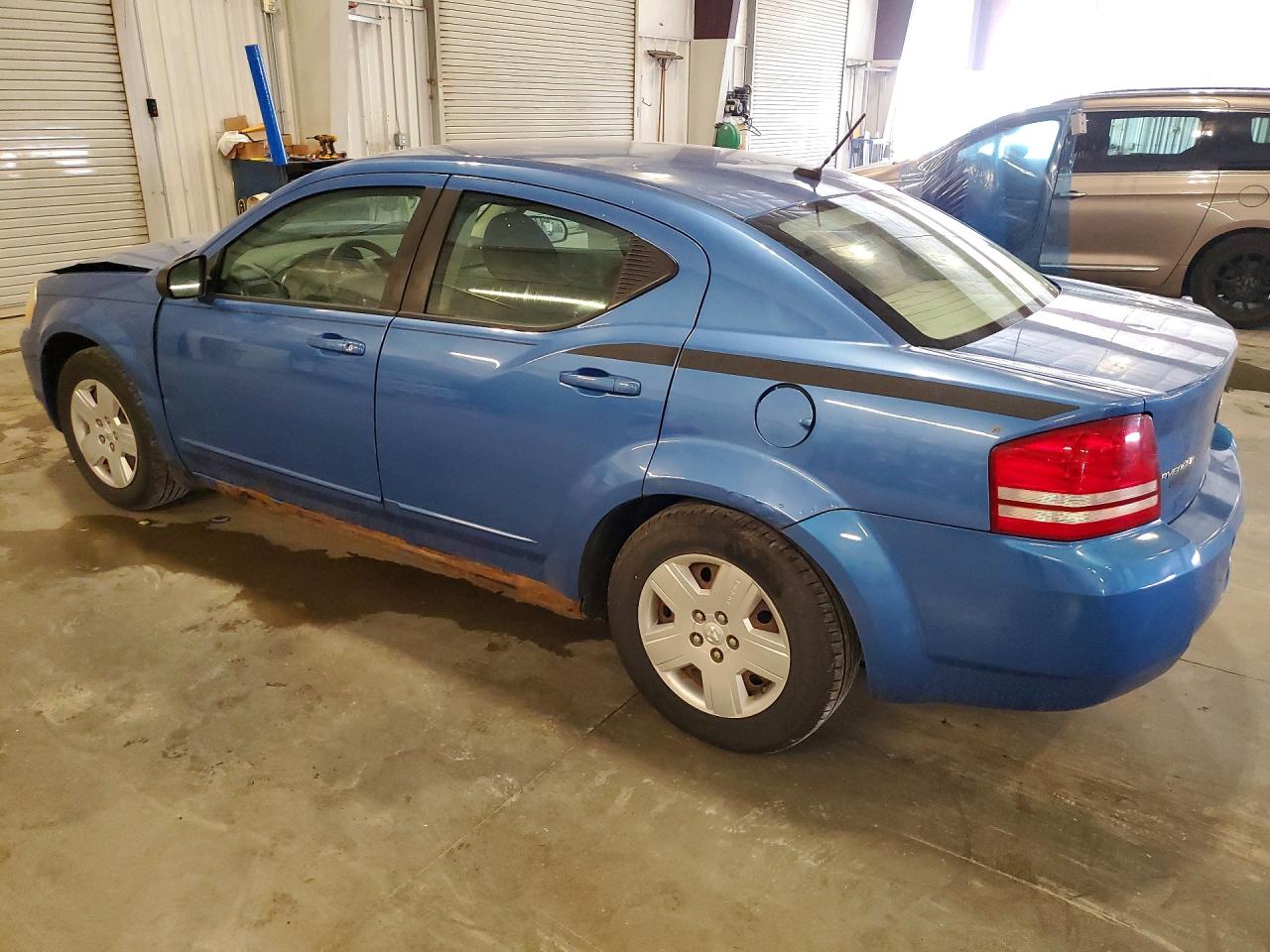 2008 Dodge Avenger Se Blue vin: 1B3LC46K88N615674