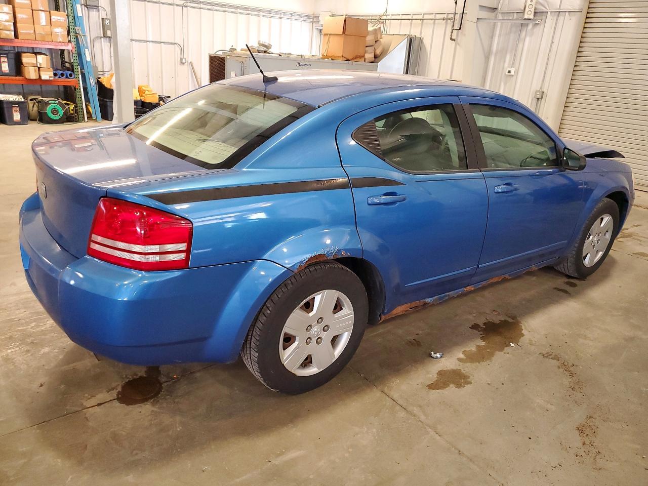 2008 Dodge Avenger Se Blue vin: 1B3LC46K88N615674