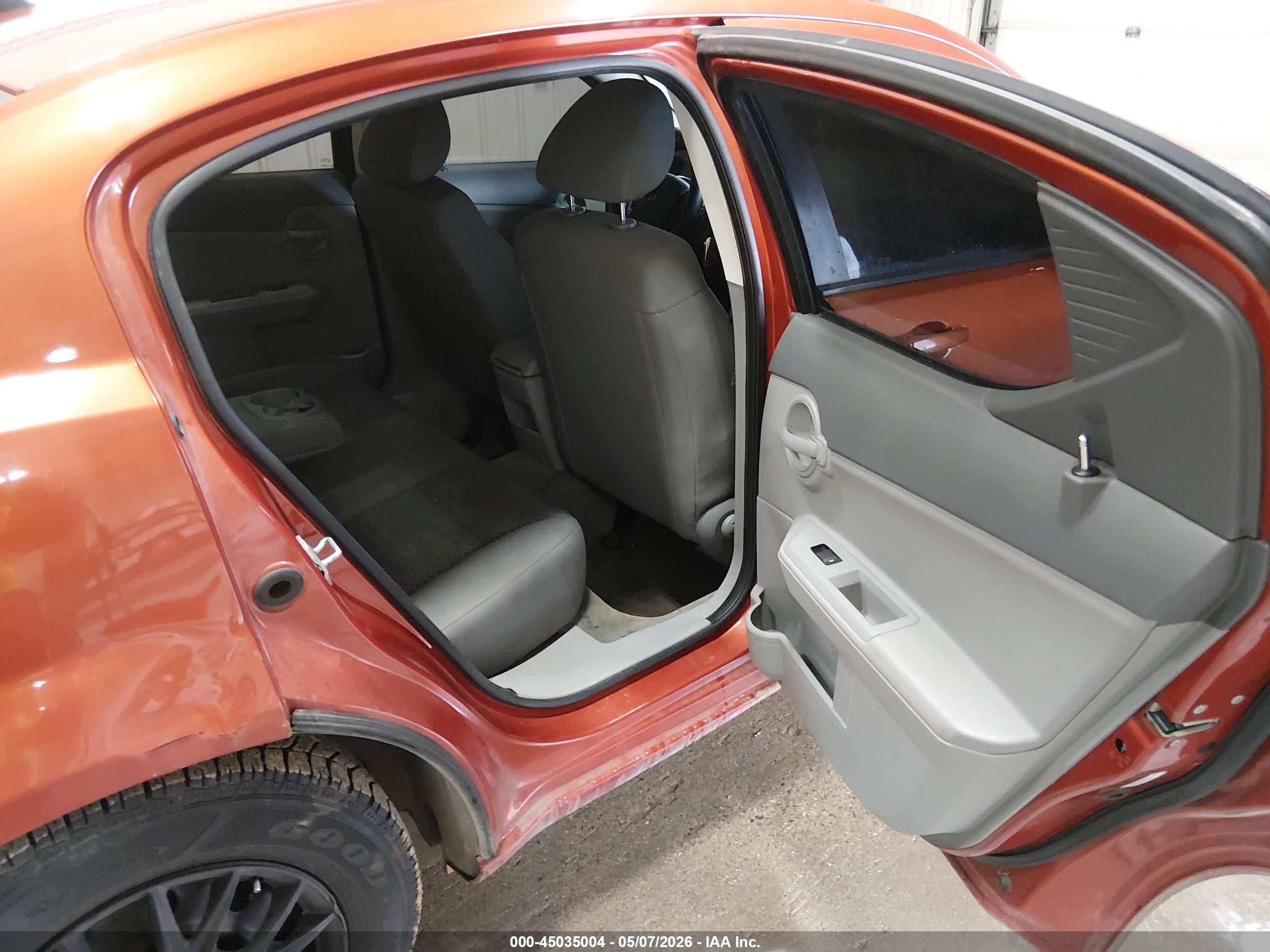 2008 Dodge Avenger Se Orange vin: 1B3LC46K98N691565
