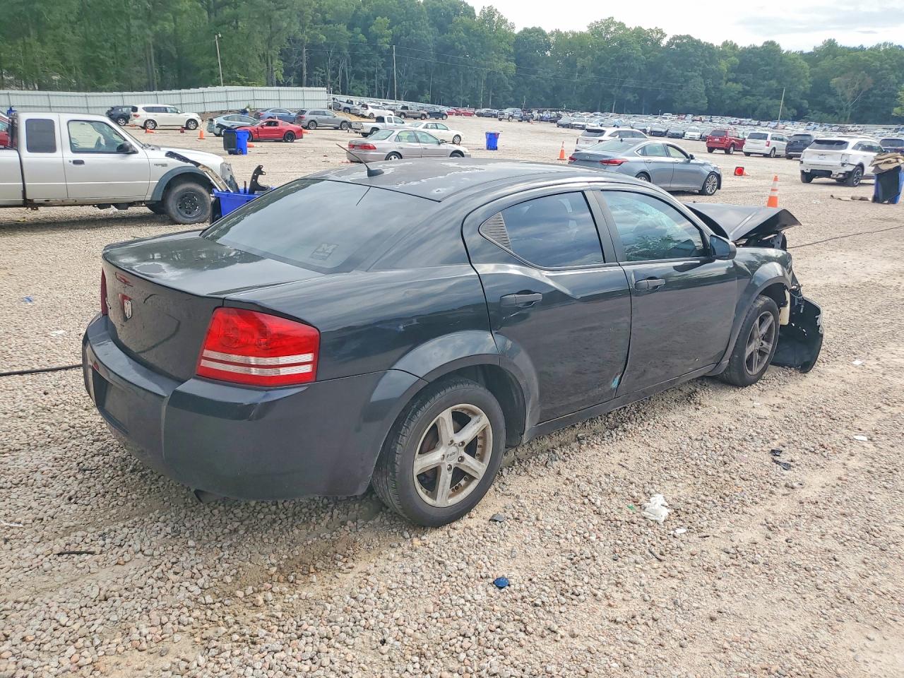 2008 Dodge Avenger Se Черный vin: 1B3LC46KX8N117461