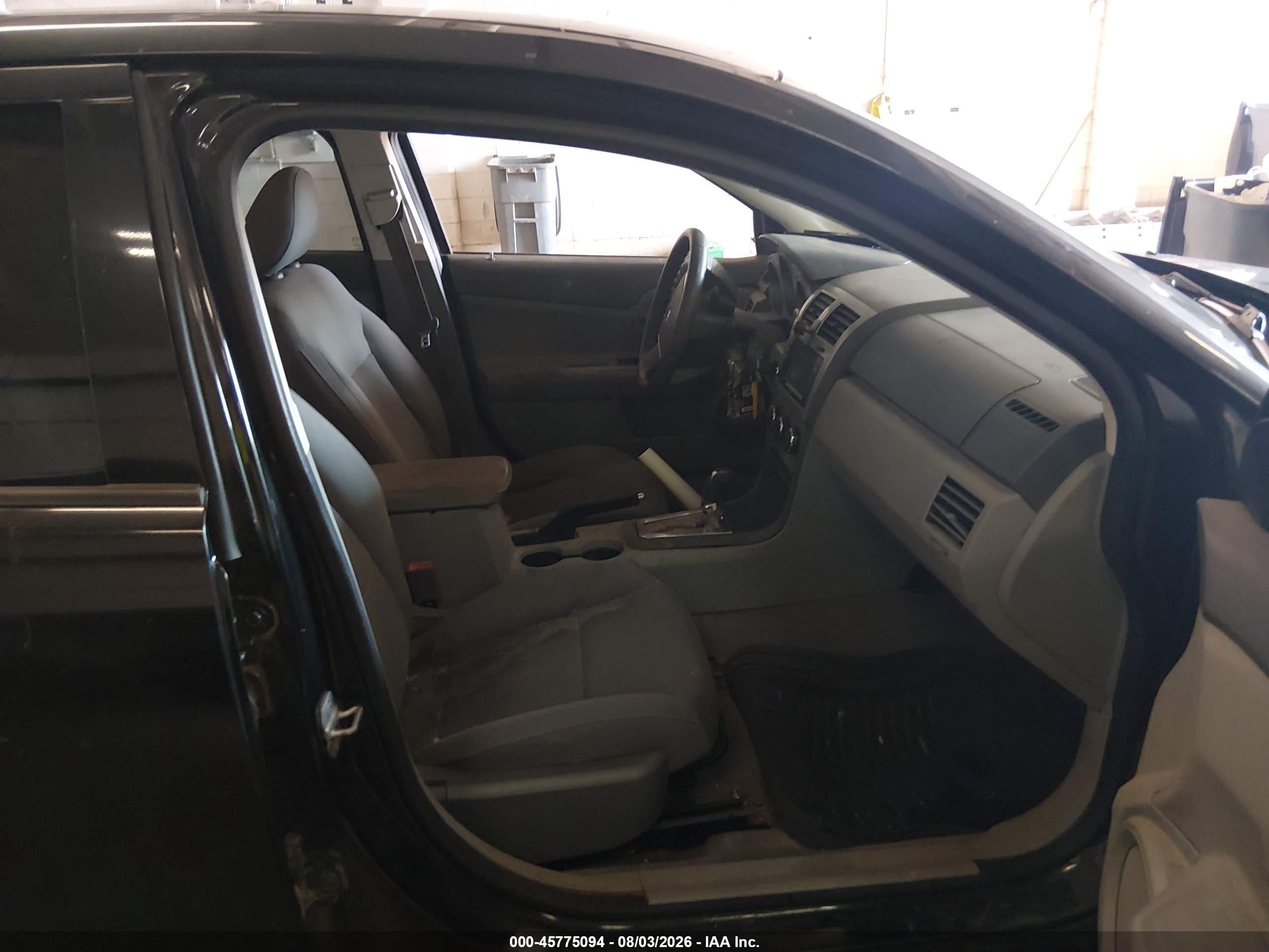 2008 Dodge Avenger Se Black vin: 1B3LC46KX8N295953