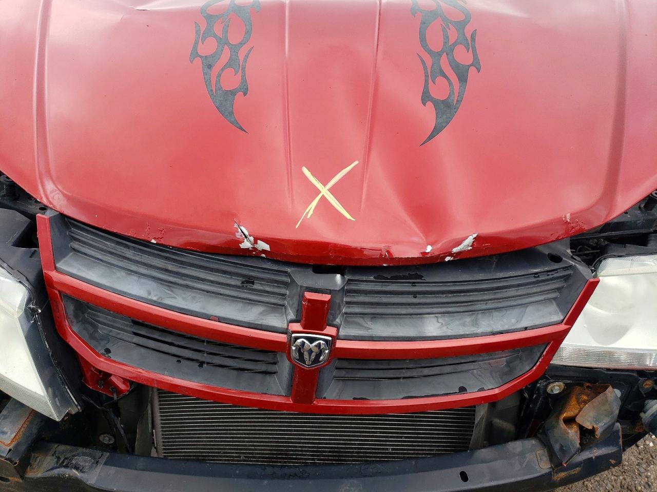 2008 Dodge Avenger Se Red vin: 1B3LC46KX8N606748