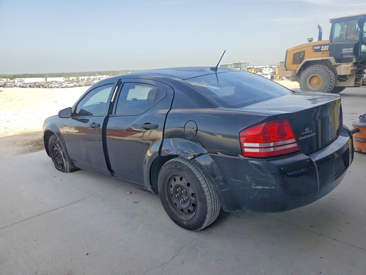 2008 Dodge Avenger Se Black vin: 1B3LC46R08N232714