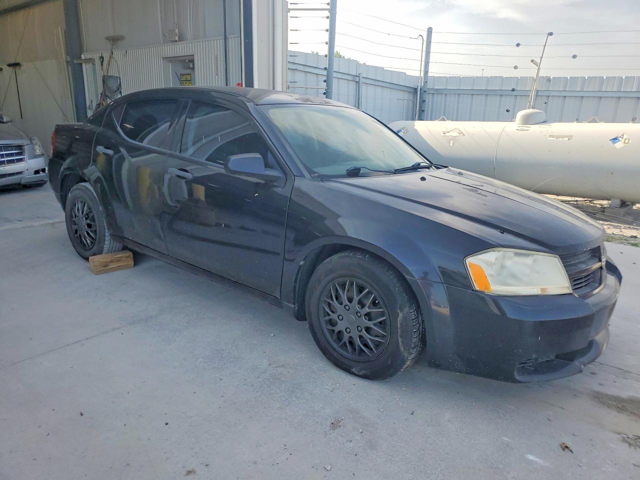 2008 Dodge Avenger Se Black vin: 1B3LC46R08N232714