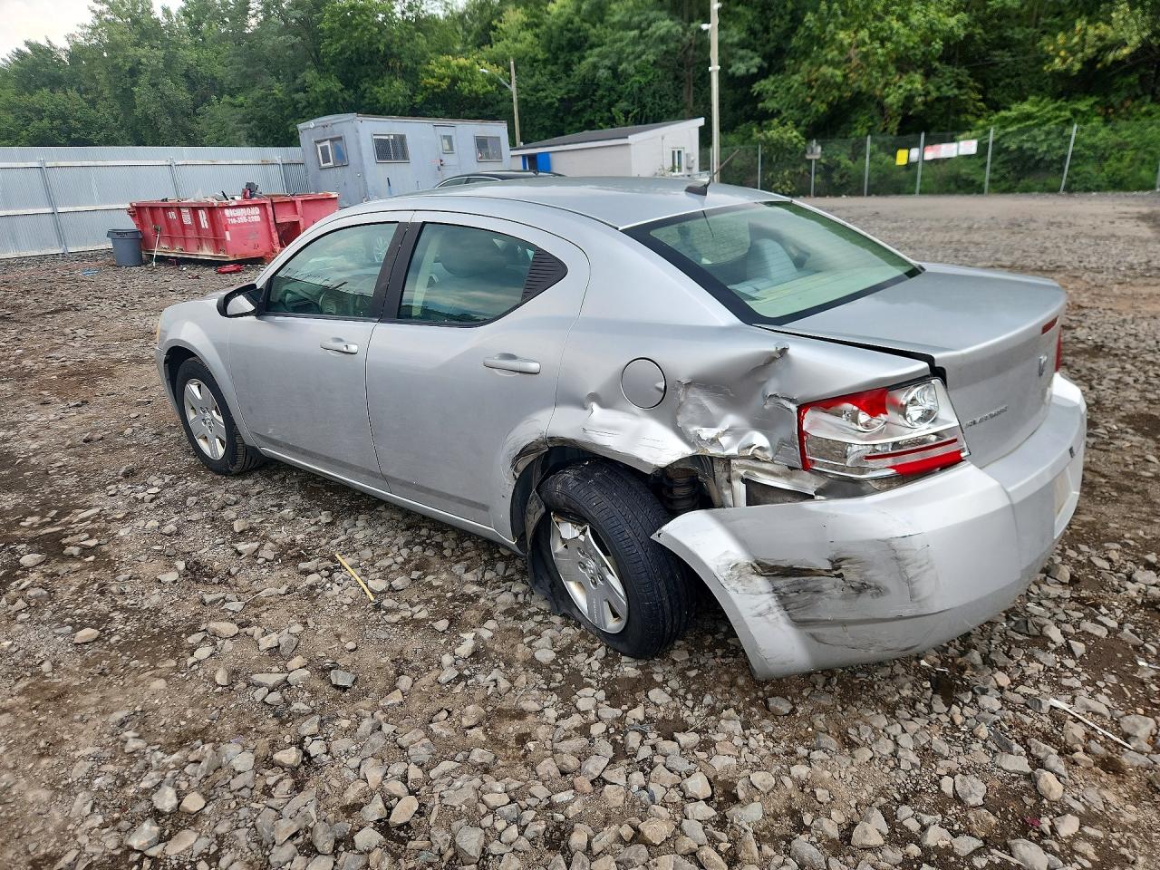 2008 Dodge Avenger Se Серый vin: 1B3LC46R68N283490
