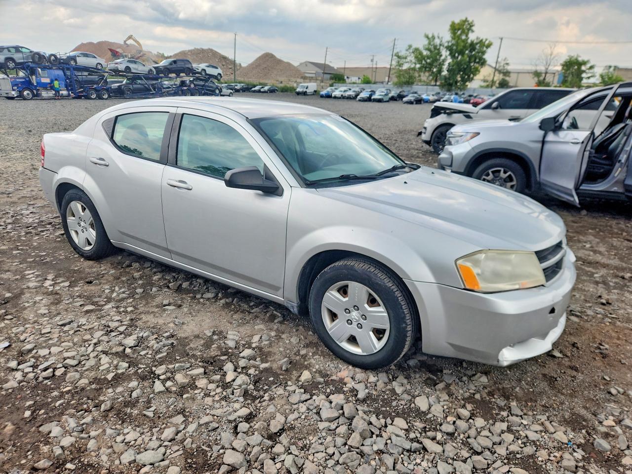 2008 Dodge Avenger Se Серый vin: 1B3LC46R68N283490