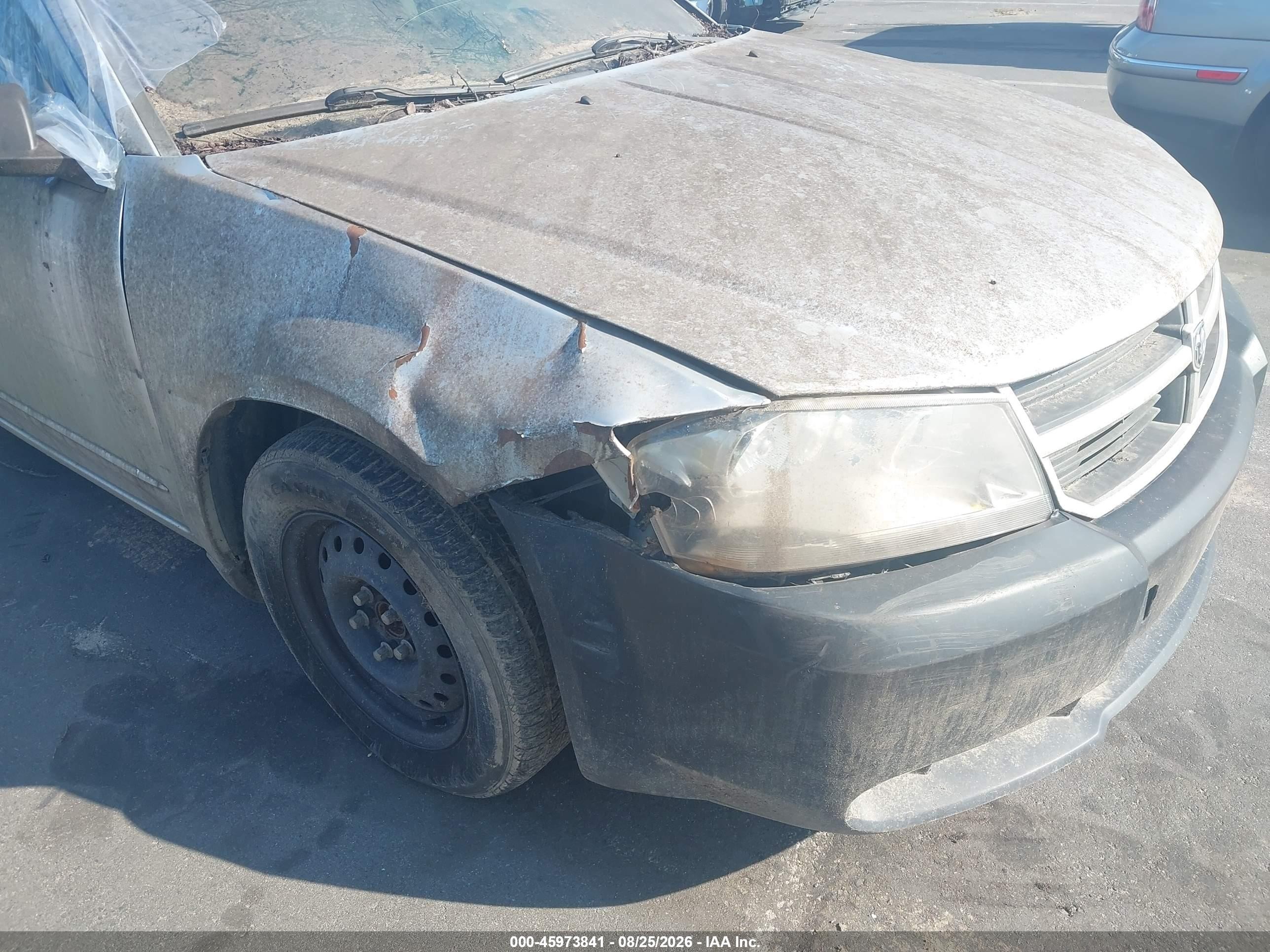 2008 Dodge Avenger Se Серебряный vin: 1B3LC46R88N281370