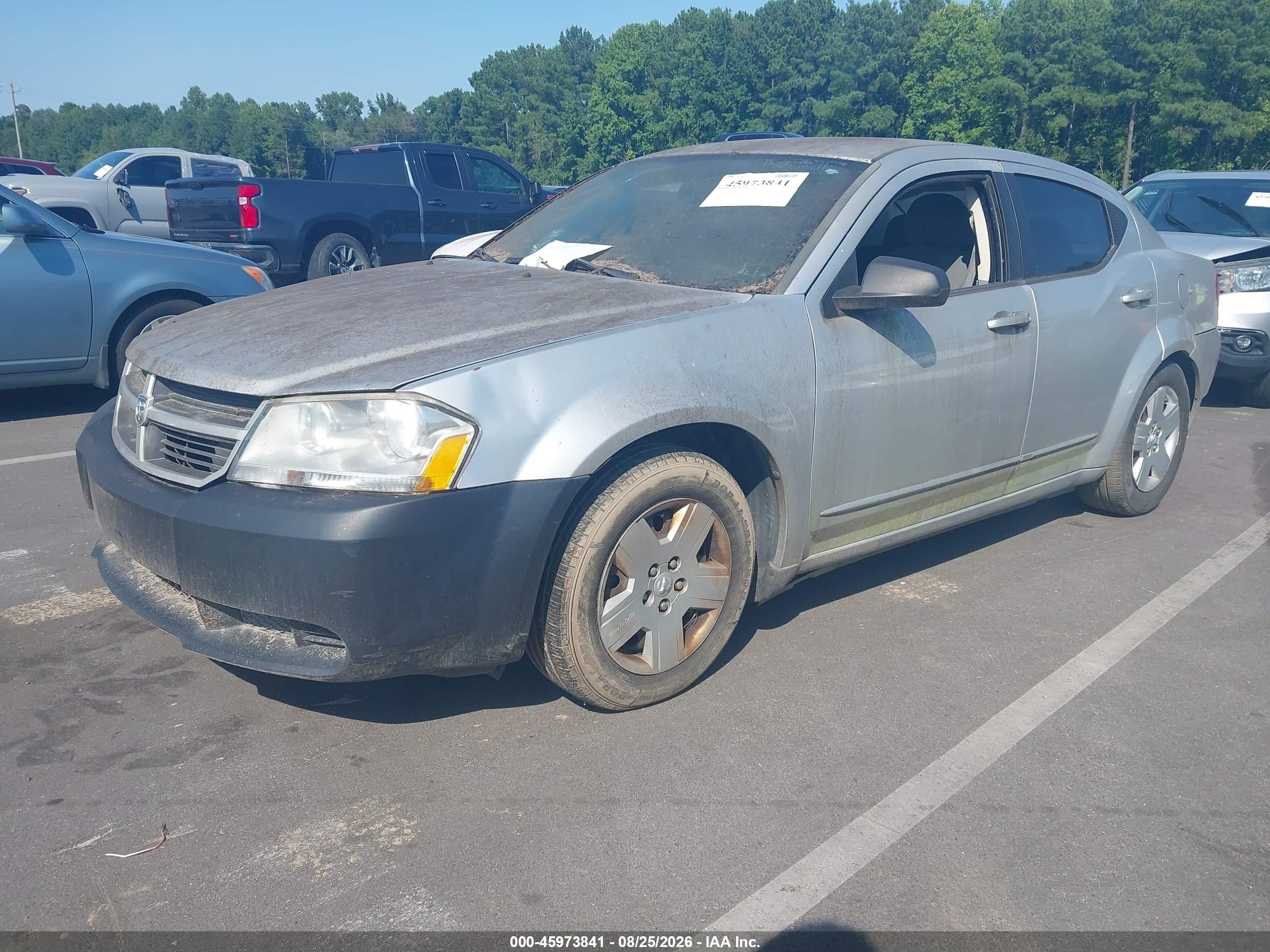 2008 Dodge Avenger Se Серебряный vin: 1B3LC46R88N281370