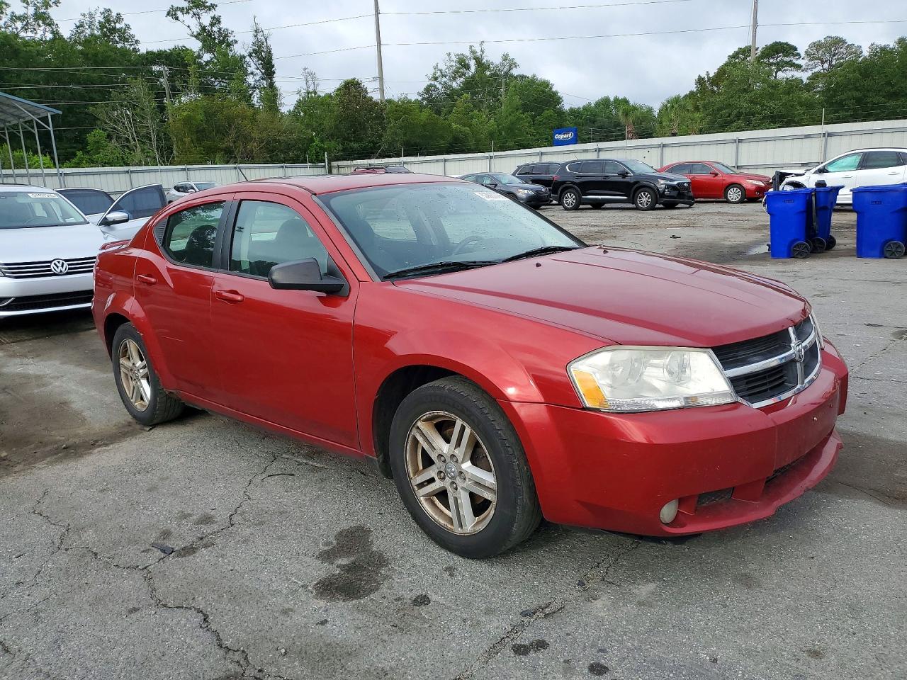 2009 Dodge Avenger Sxt Maroon vin: 1B3LC56B09N508979