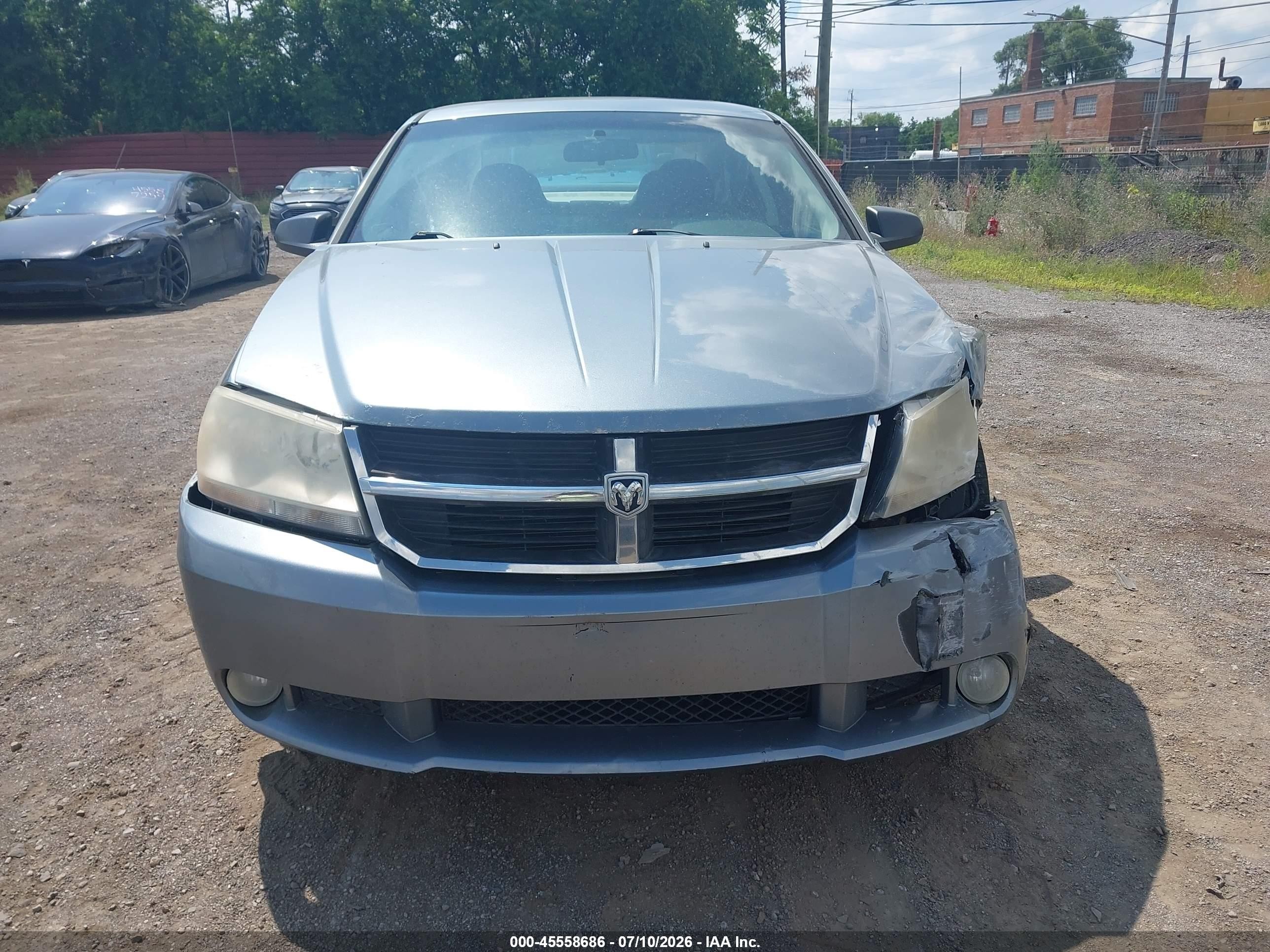 2009 Dodge Avenger Sxt Silver vin: 1B3LC56B19N508747