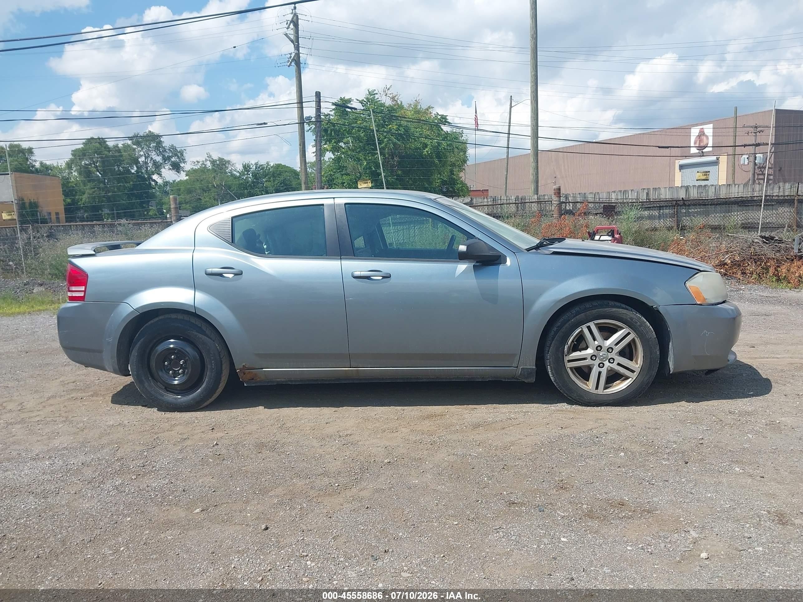 2009 Dodge Avenger Sxt Silver vin: 1B3LC56B19N508747