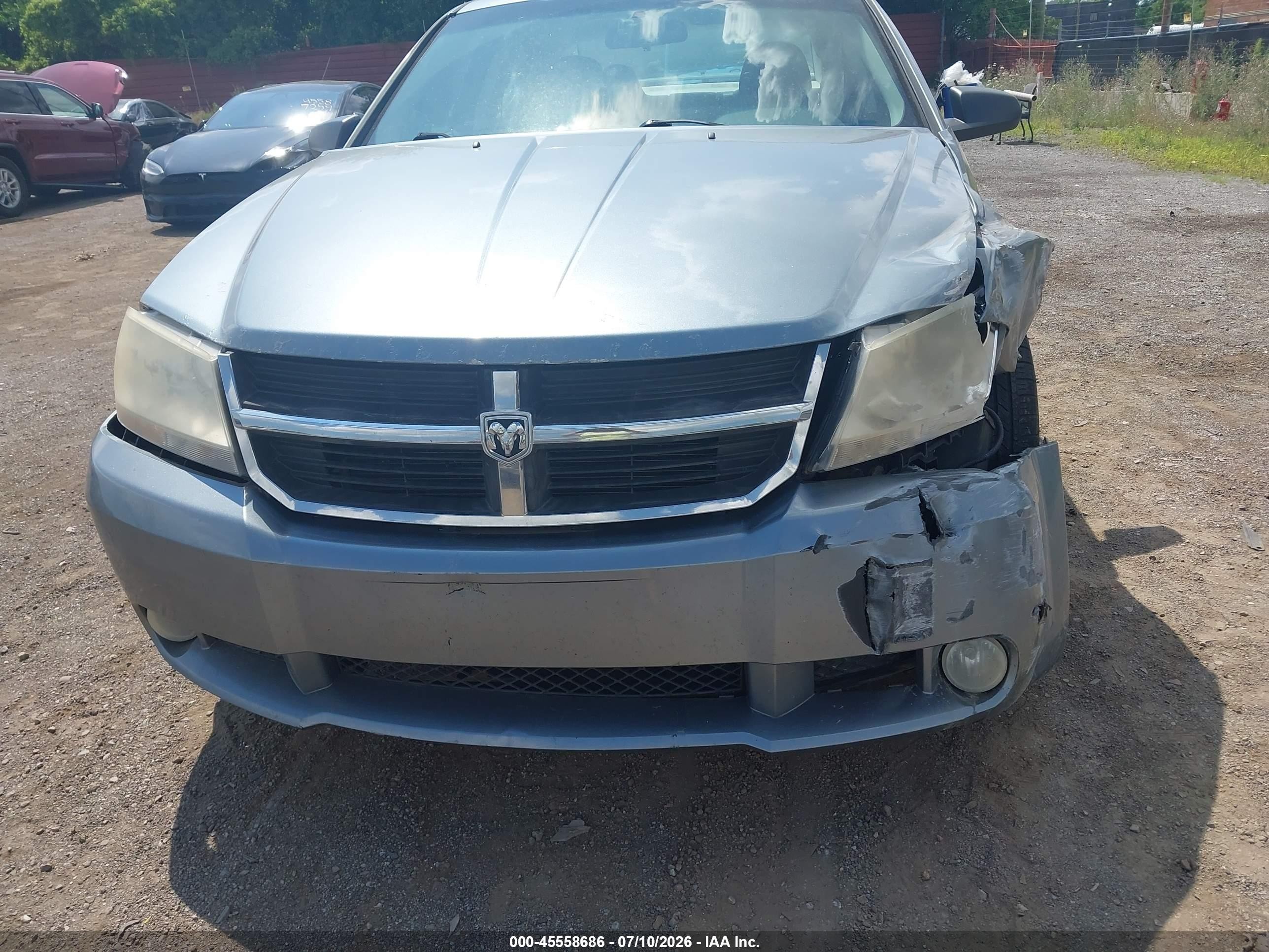 2009 Dodge Avenger Sxt Silver vin: 1B3LC56B19N508747