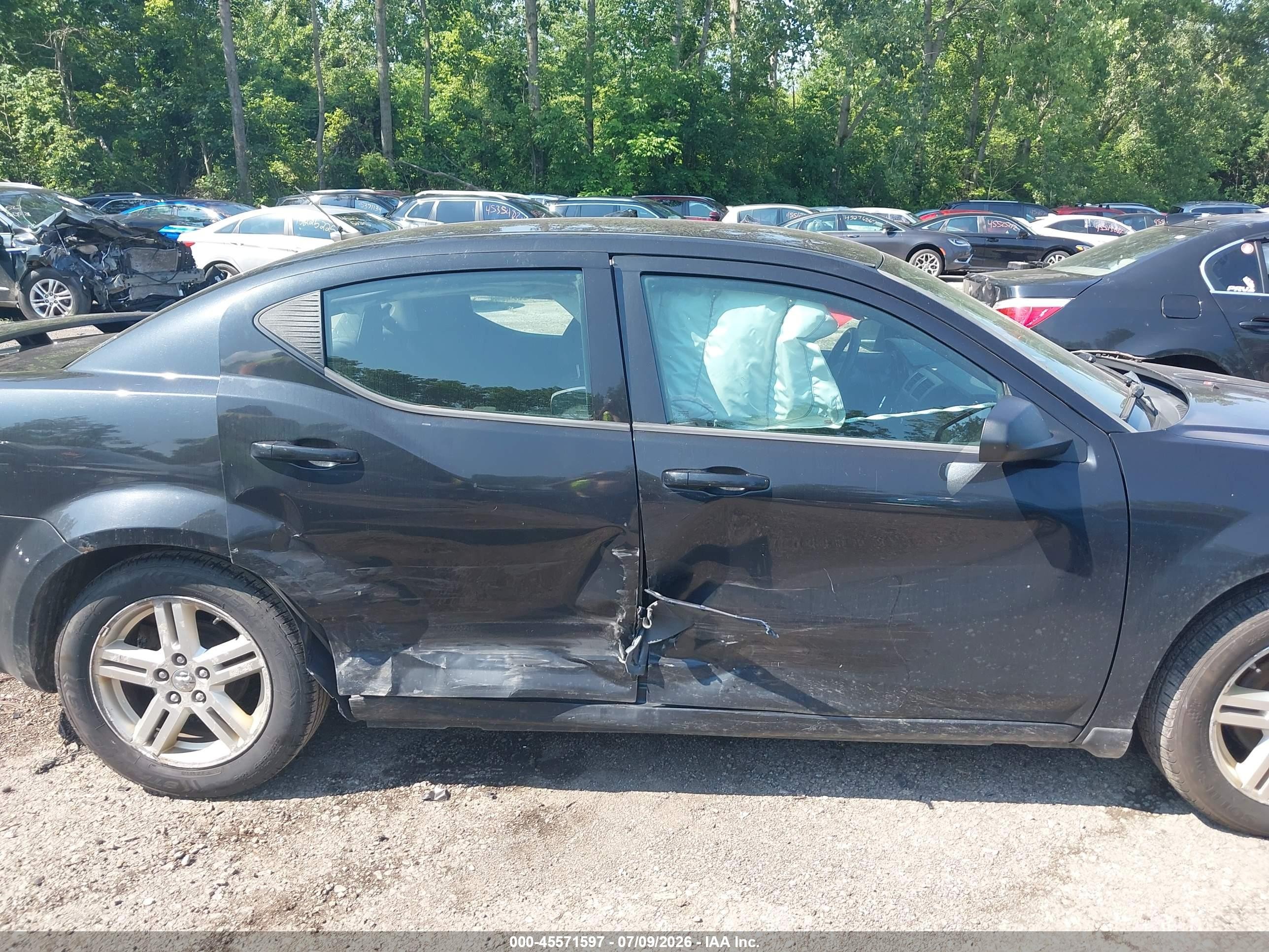 2009 Dodge Avenger Sxt Black vin: 1B3LC56B19N526097