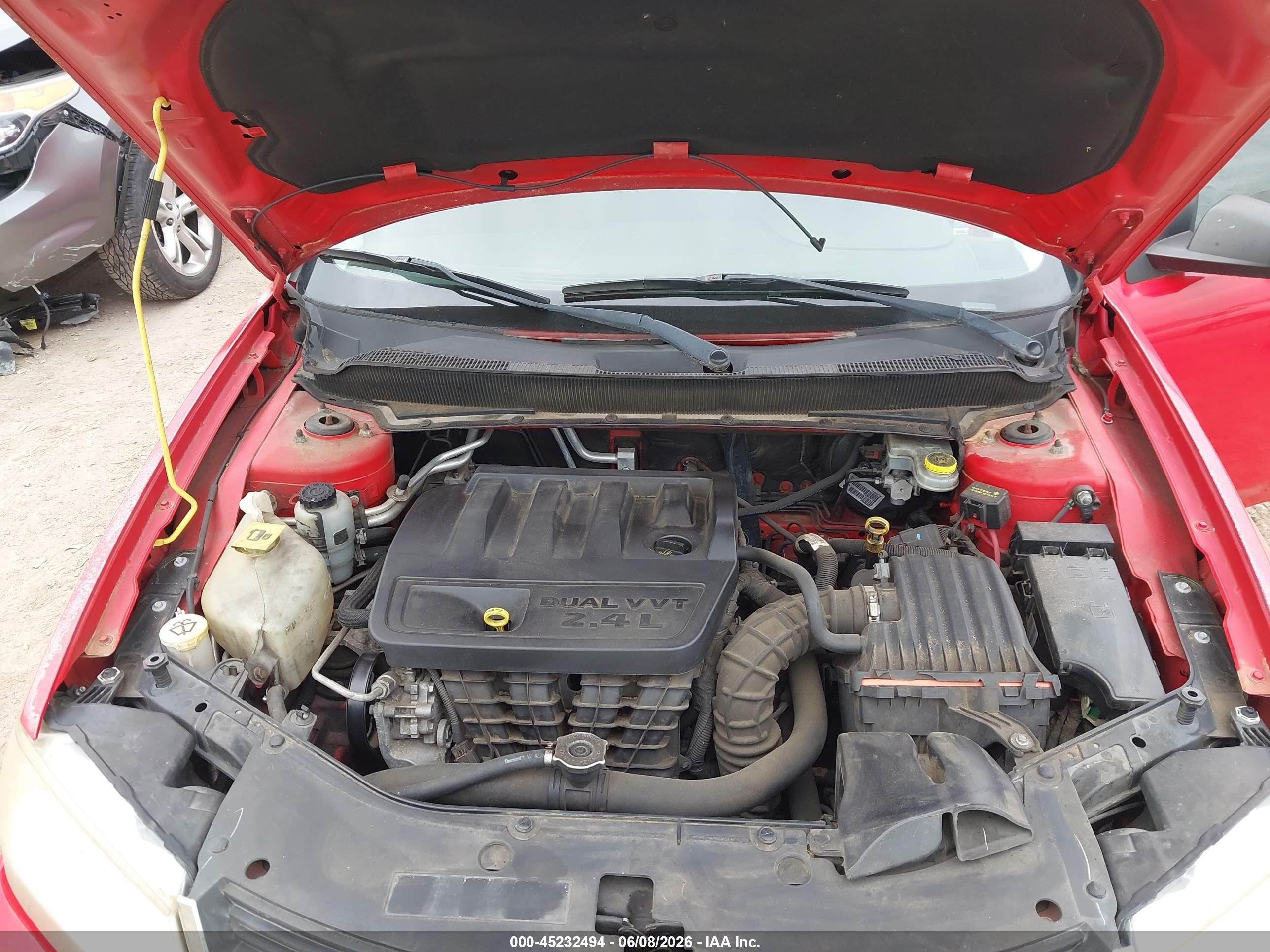 2009 Dodge Avenger R/t Red vin: 1B3LC56B19N528920