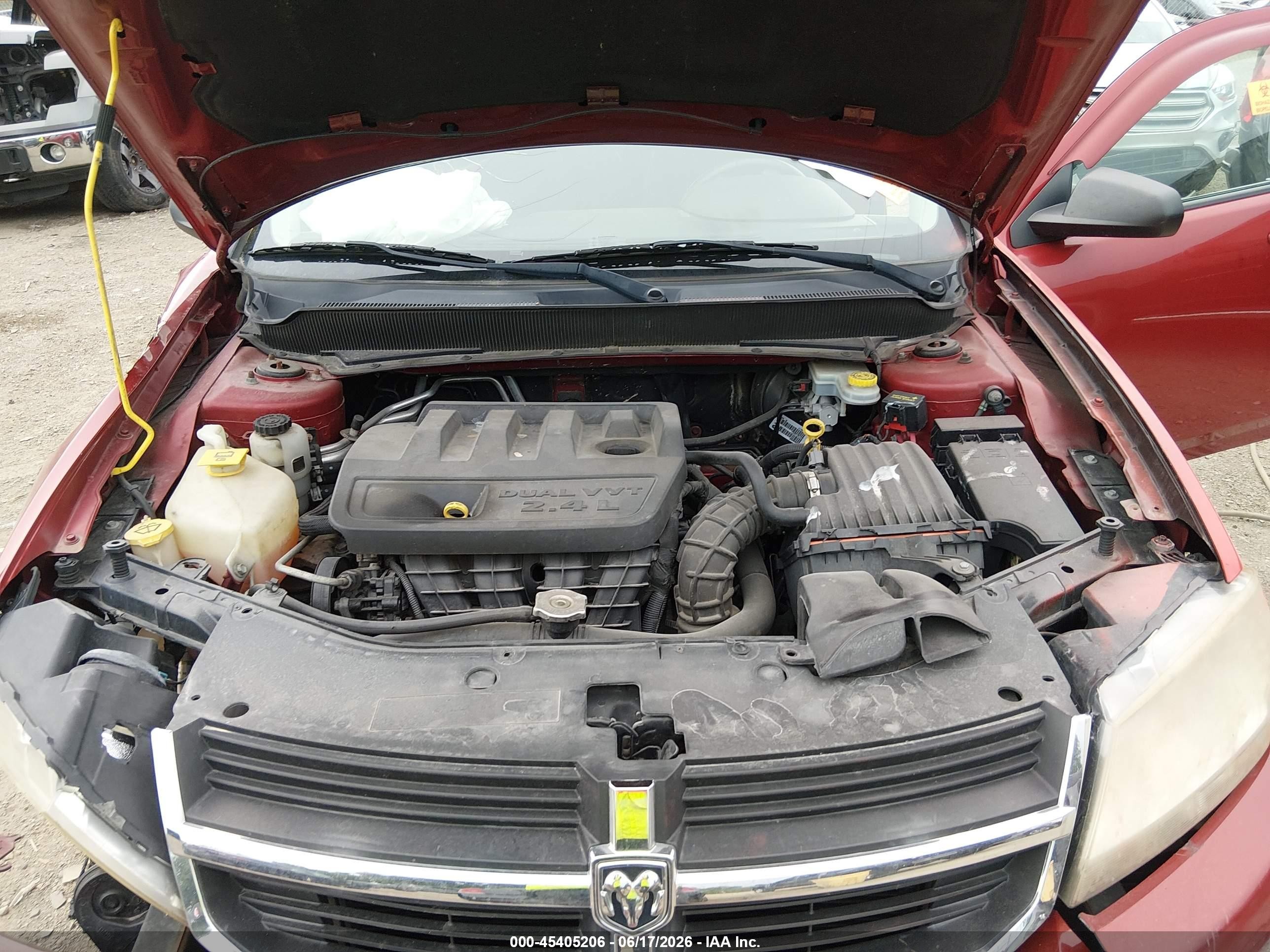 2009 Dodge Avenger Sxt Red vin: 1B3LC56B19N531901