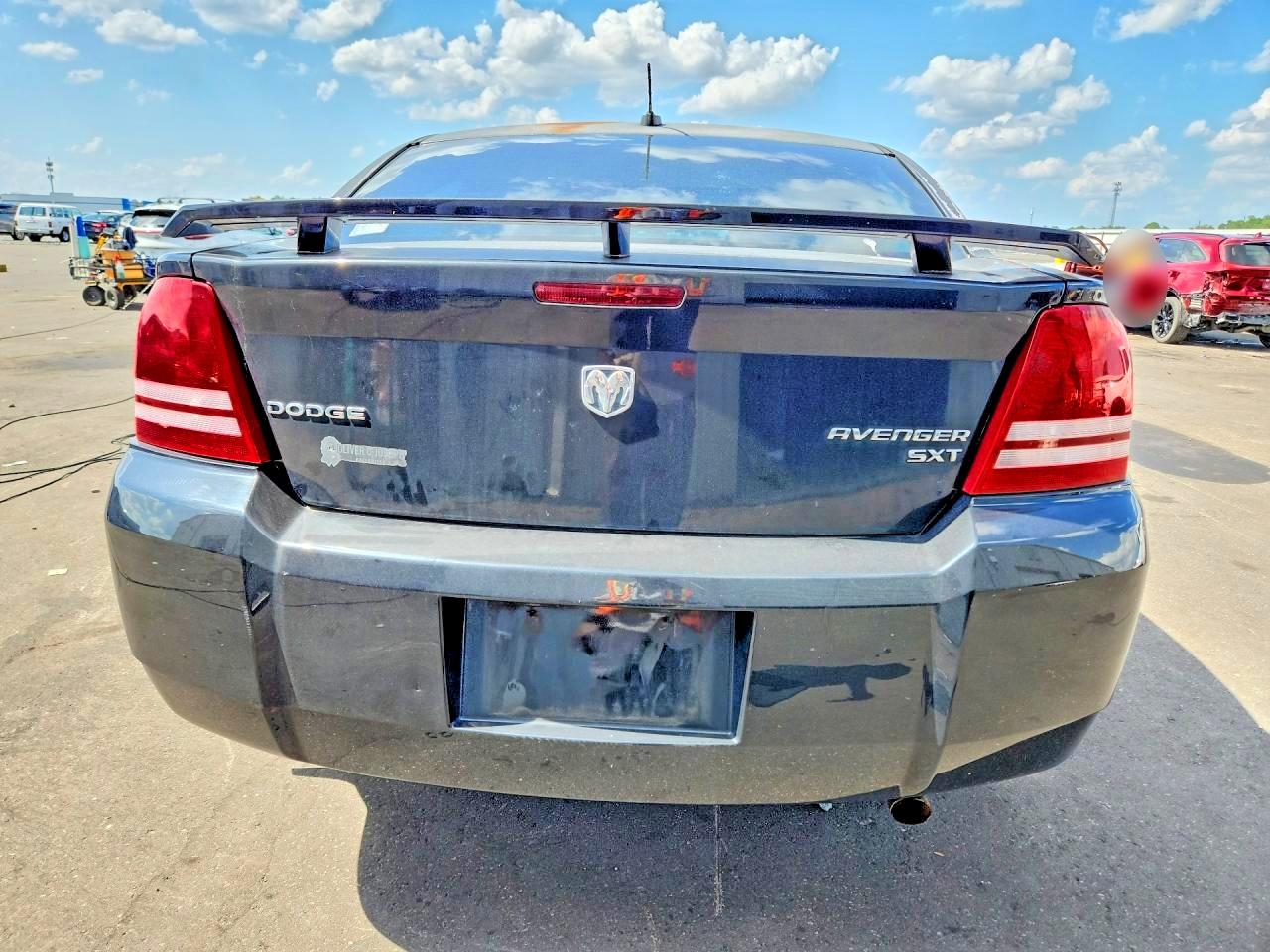 2009 Dodge Avenger Sxt Black vin: 1B3LC56B49N501338
