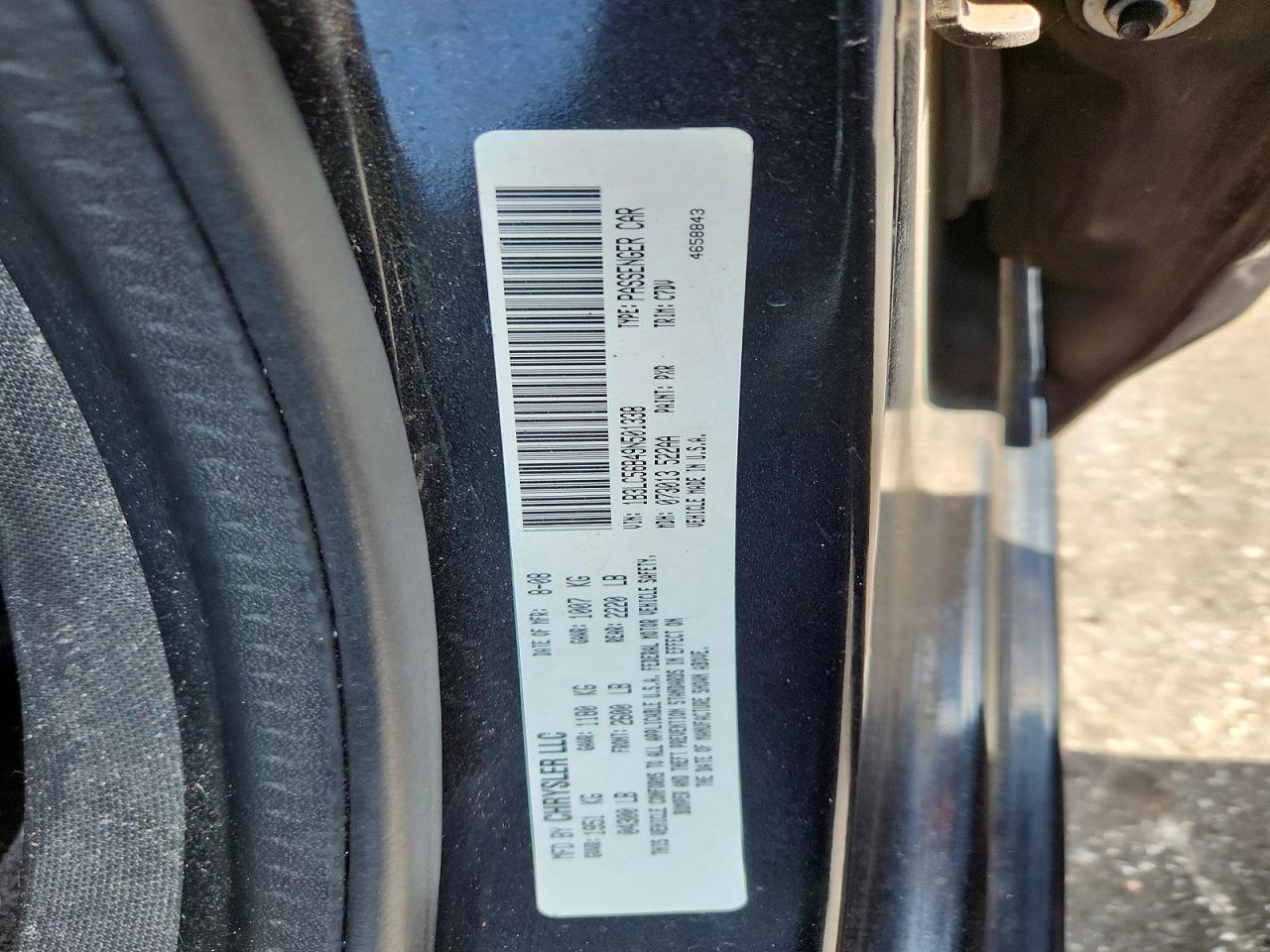 2009 Dodge Avenger Sxt Black vin: 1B3LC56B49N501338