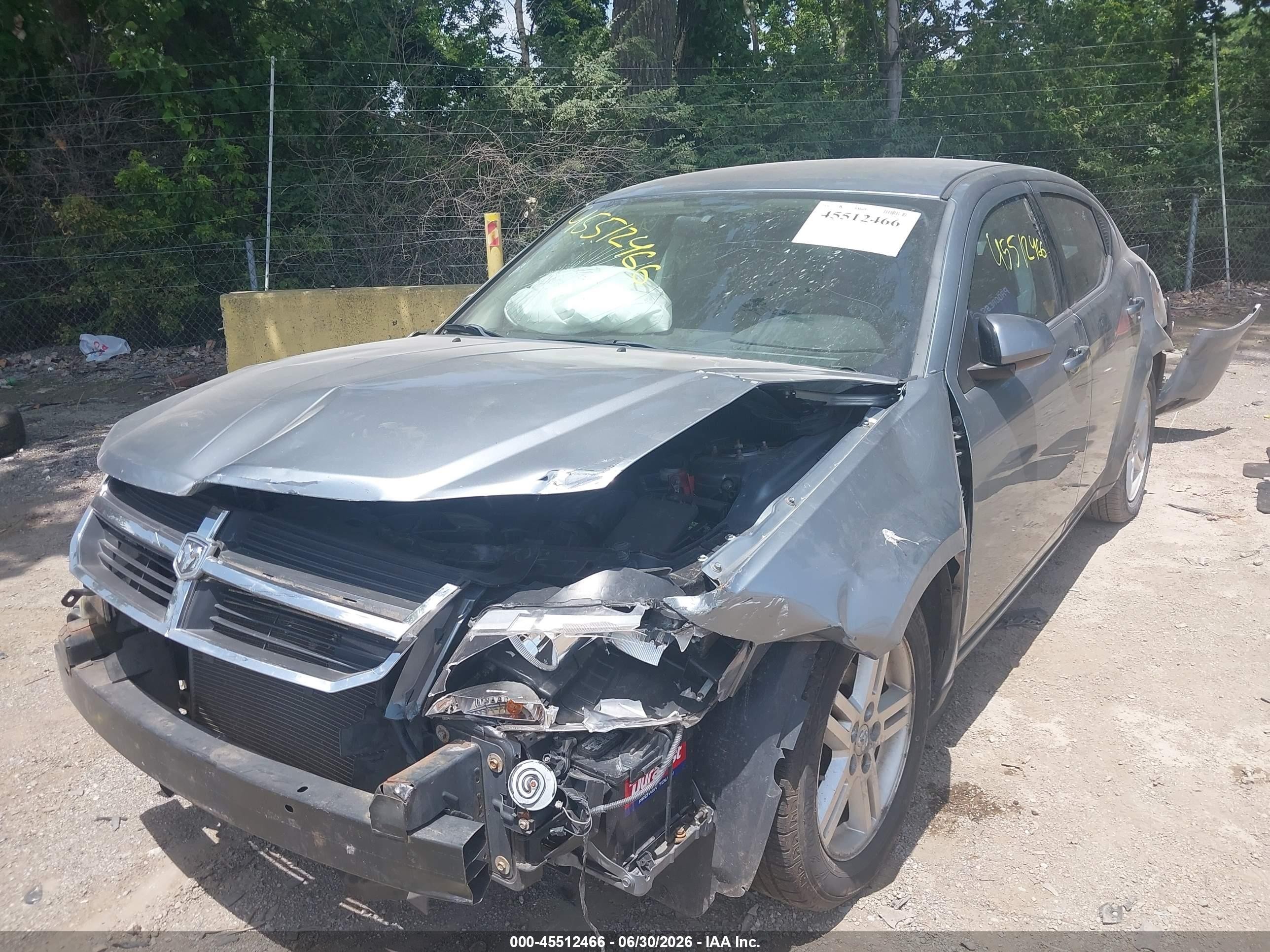 2009 Dodge Avenger Sxt Silver vin: 1B3LC56B69N557569