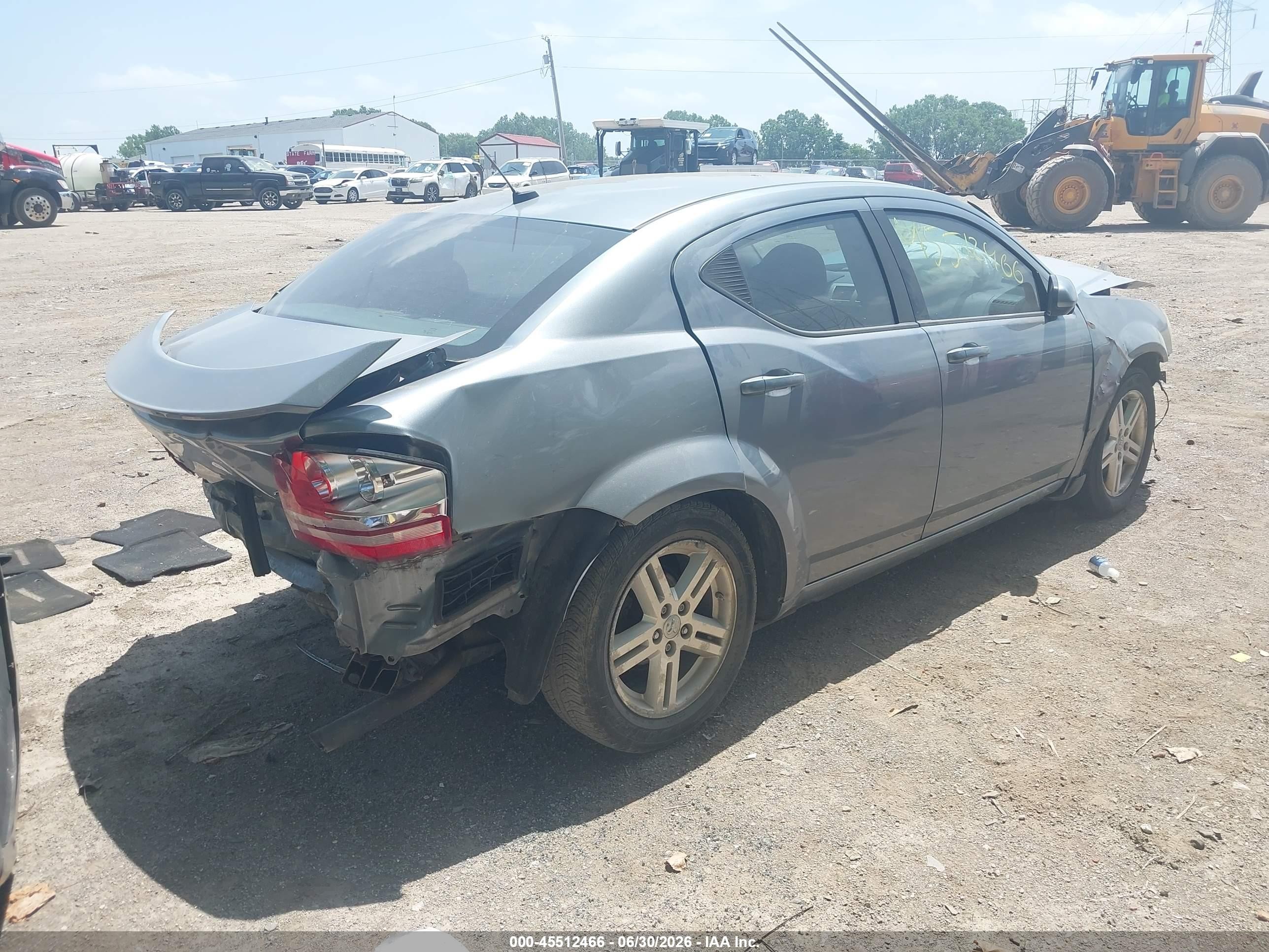 2009 Dodge Avenger Sxt Silver vin: 1B3LC56B69N557569