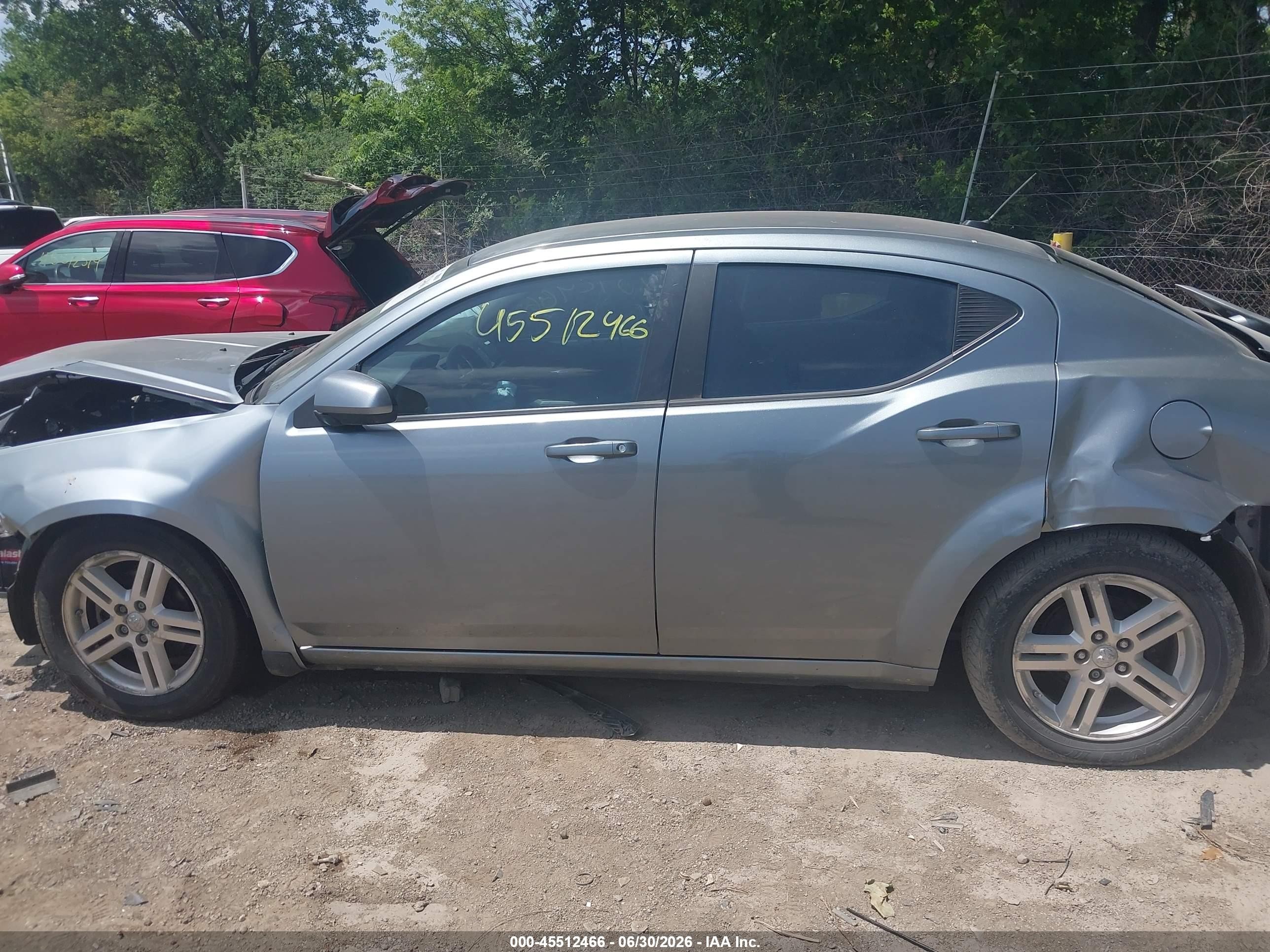 2009 Dodge Avenger Sxt Silver vin: 1B3LC56B69N557569