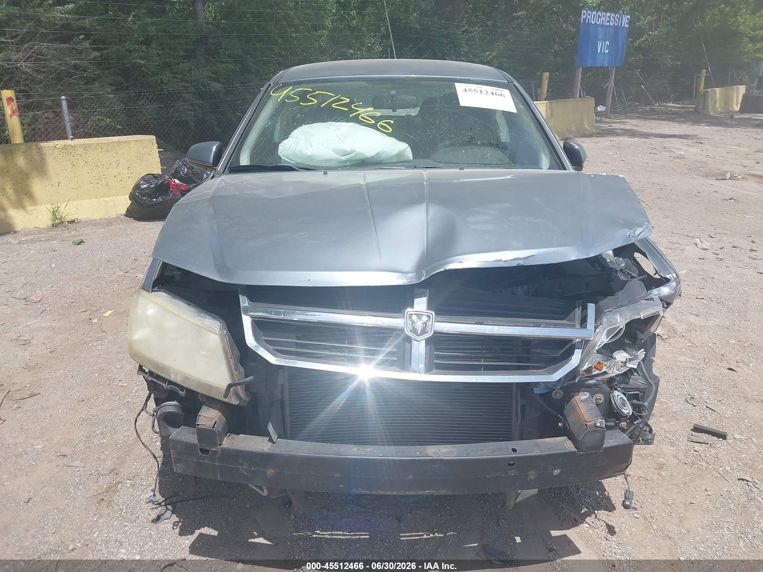 2009 Dodge Avenger Sxt Silver vin: 1B3LC56B69N557569