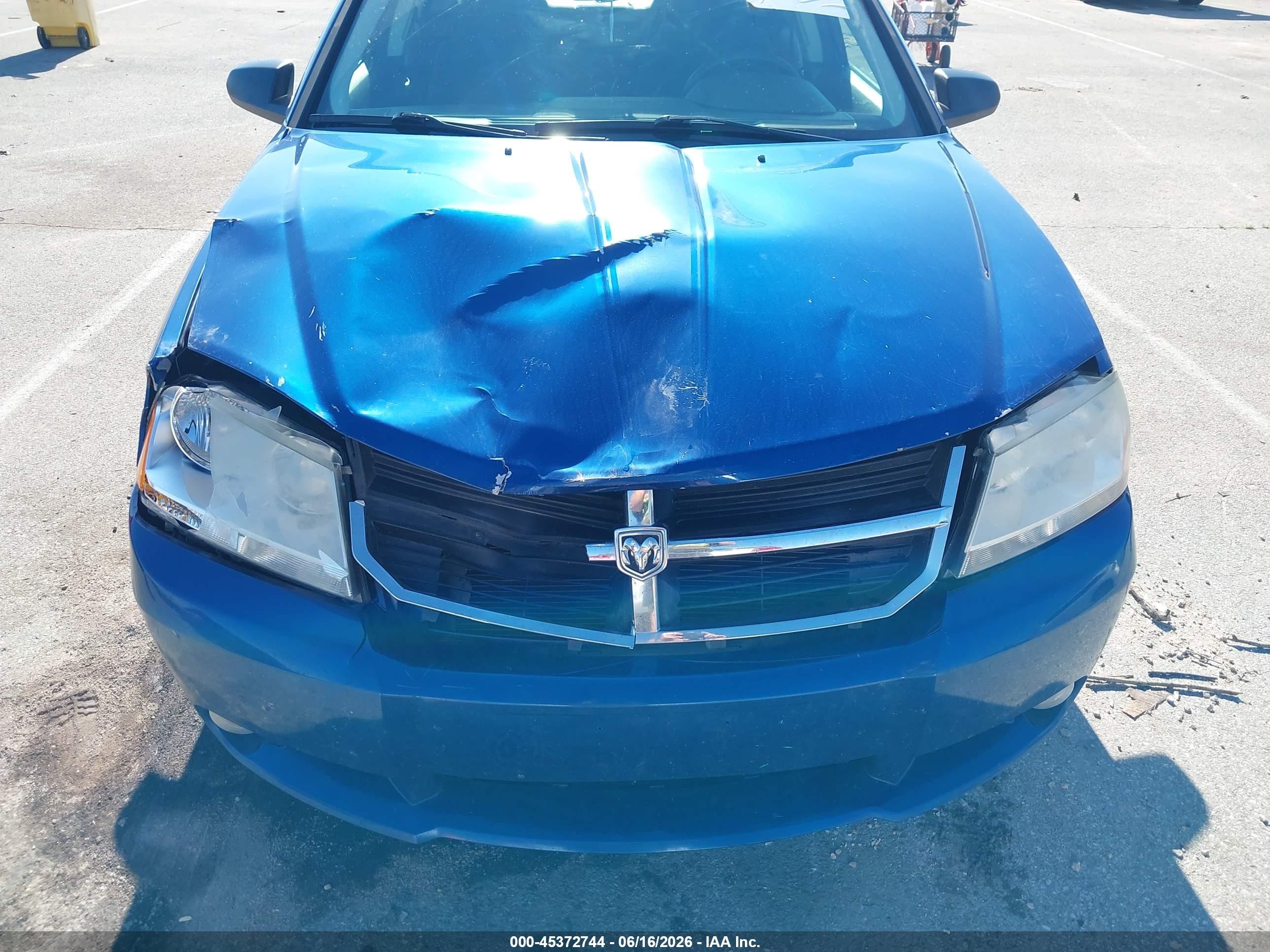 2009 Dodge Avenger R/t Blue vin: 1B3LC56B89N548887