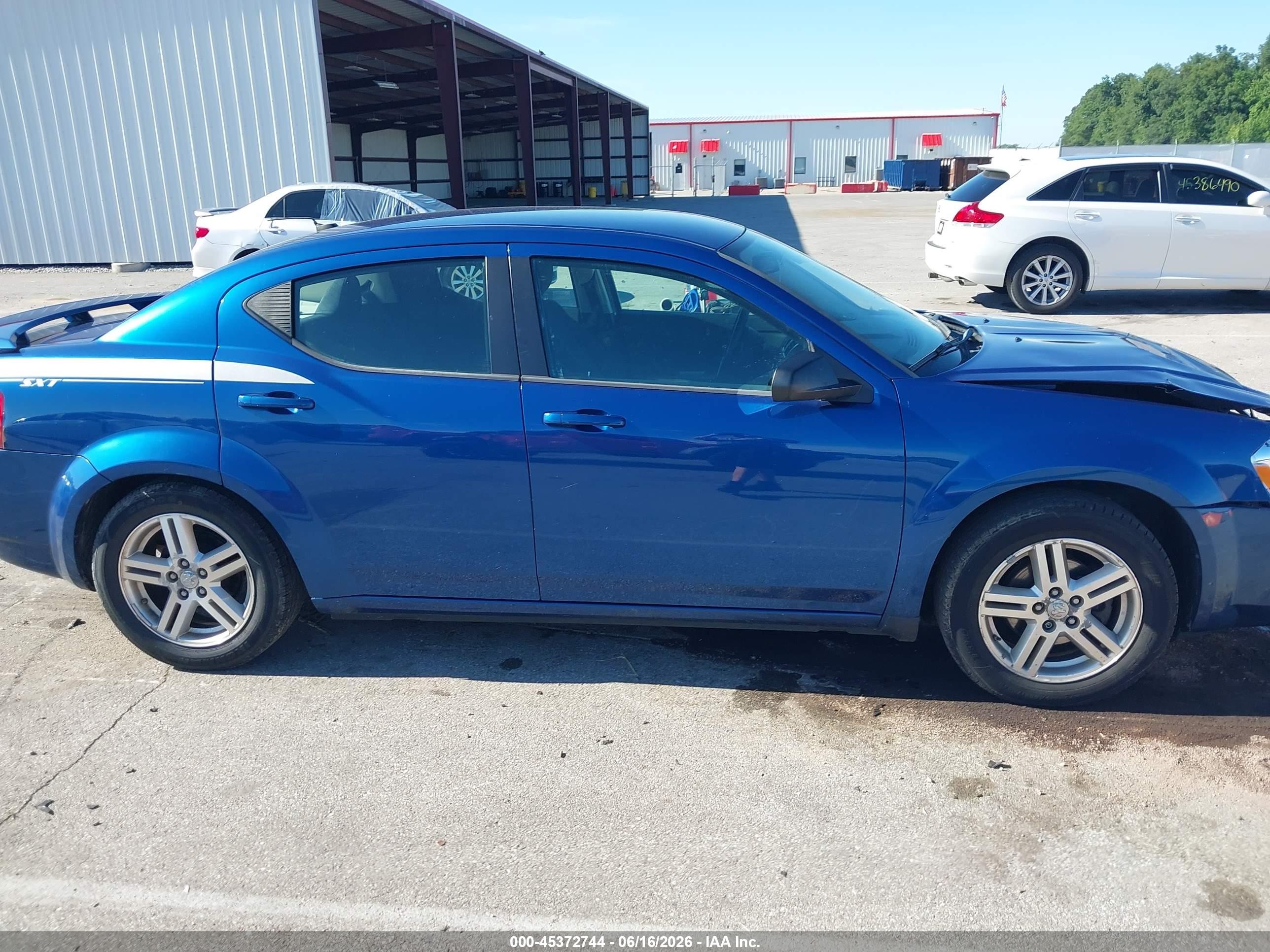 2009 Dodge Avenger R/t Blue vin: 1B3LC56B89N548887
