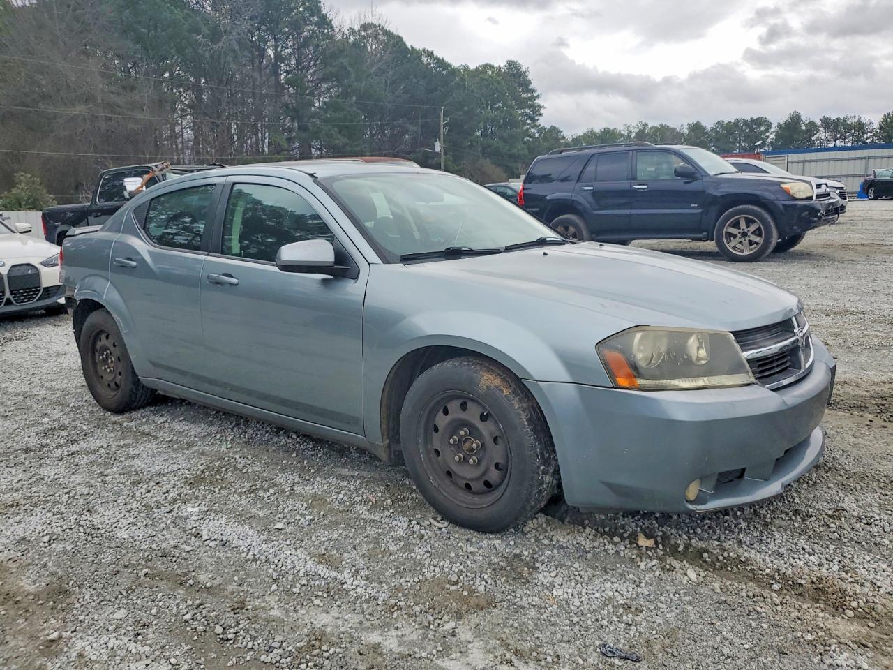 2009 Dodge Avenger Sxt Silver vin: 1B3LC56B99N556996