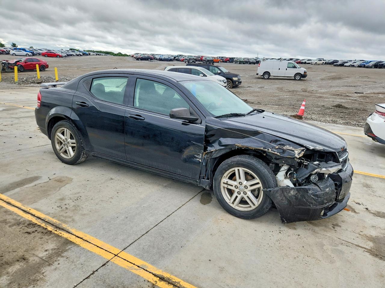 2009 Dodge Avenger Sxt Black vin: 1B3LC56D79N506678