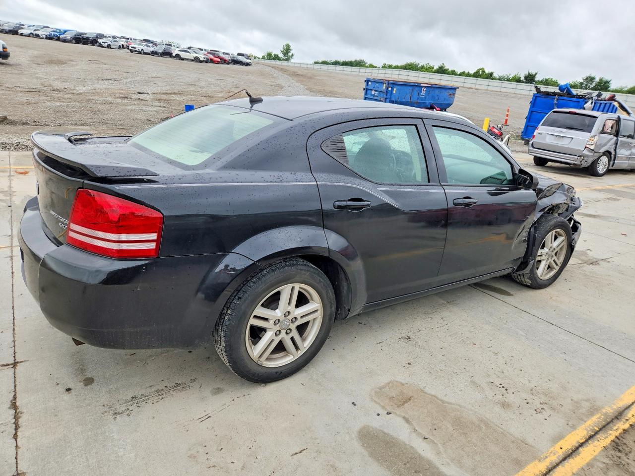2009 Dodge Avenger Sxt Black vin: 1B3LC56D79N506678