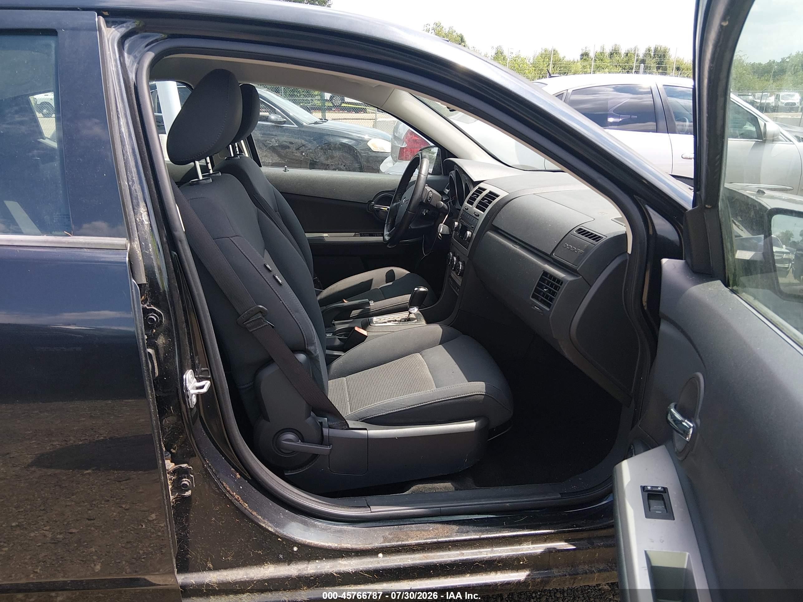 2009 Dodge Avenger Sxt Black vin: 1B3LC56D79N532116
