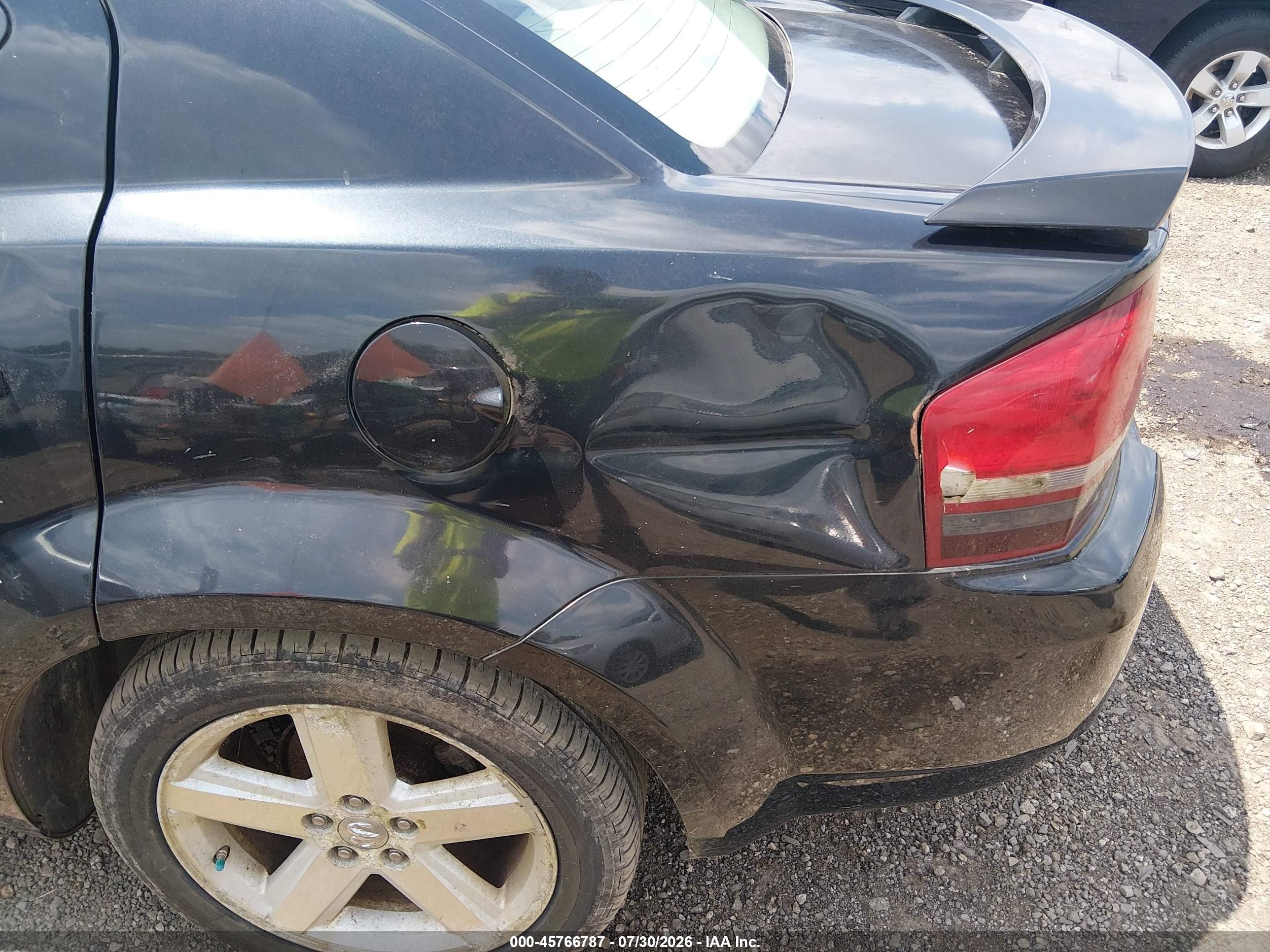 2009 Dodge Avenger Sxt Black vin: 1B3LC56D79N532116