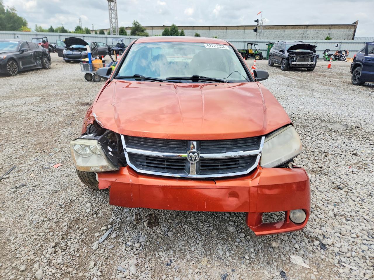 2008 Dodge Avenger Sxt Orange vin: 1B3LC56J28N190840