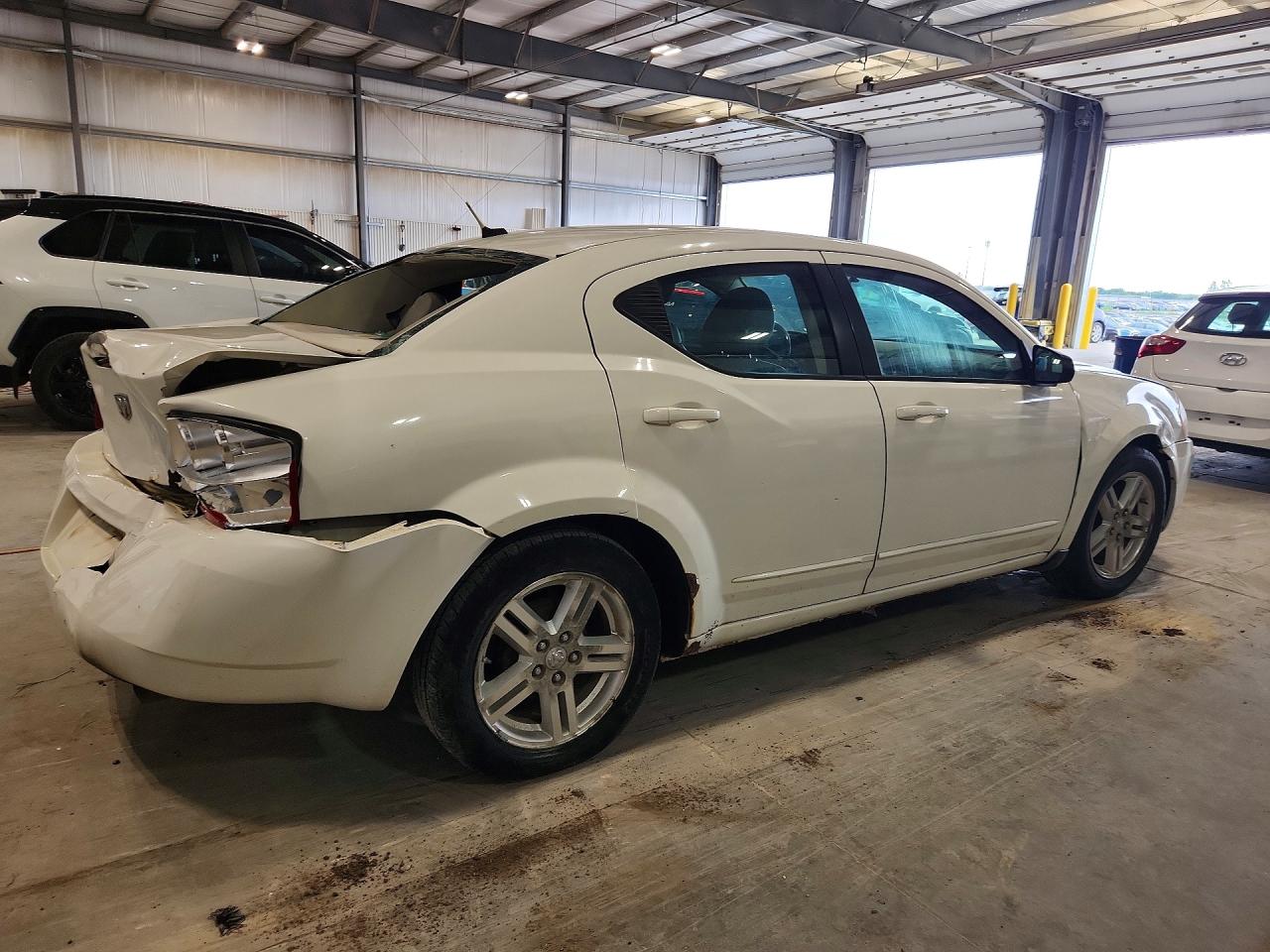 2008 Dodge Avenger Sxt White vin: 1B3LC56J28N216496