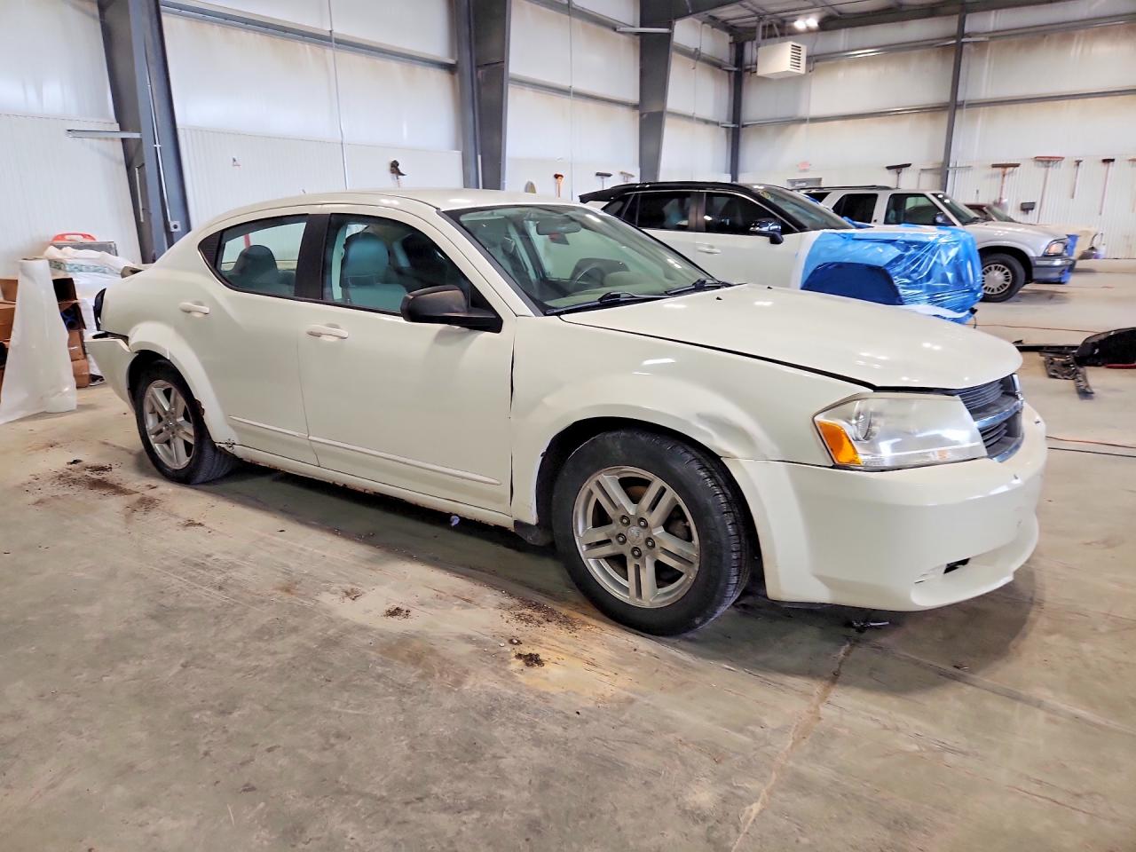 2008 Dodge Avenger Sxt White vin: 1B3LC56J28N216496