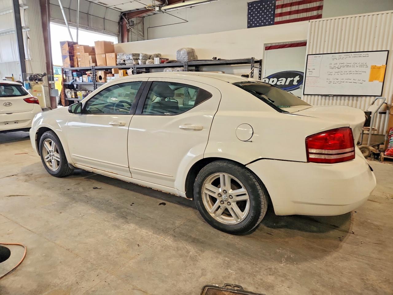 2008 Dodge Avenger Sxt White vin: 1B3LC56J28N216496