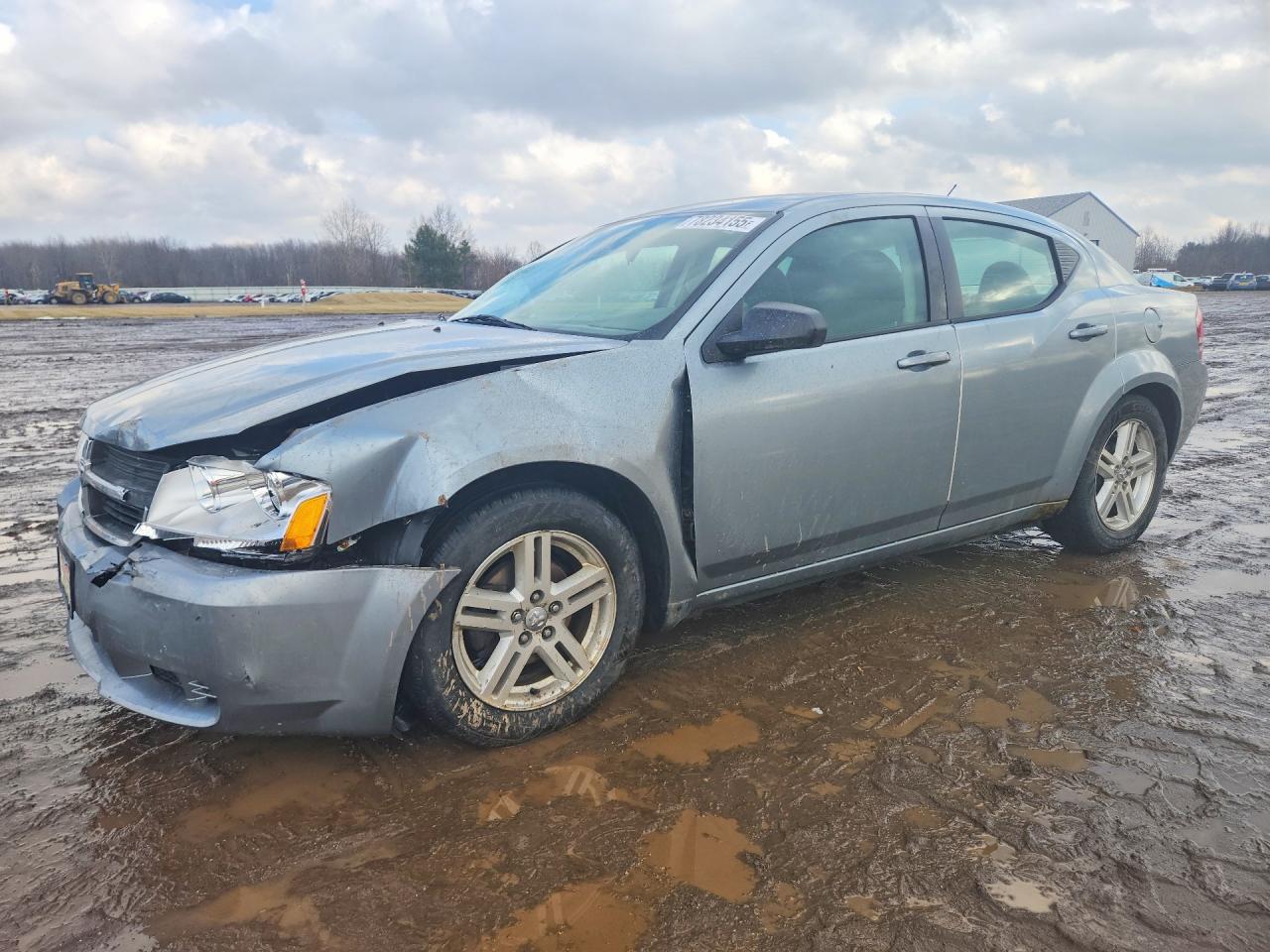 2008 Dodge Avenger Серебряный vin: 1B3LC56K08N276303