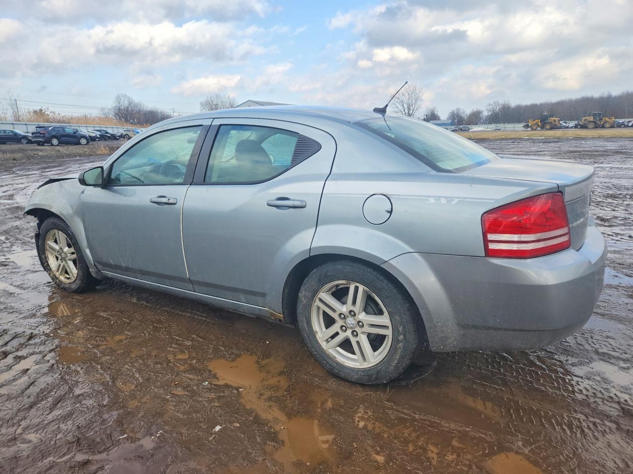2008 Dodge Avenger Silver vin: 1B3LC56K08N276303