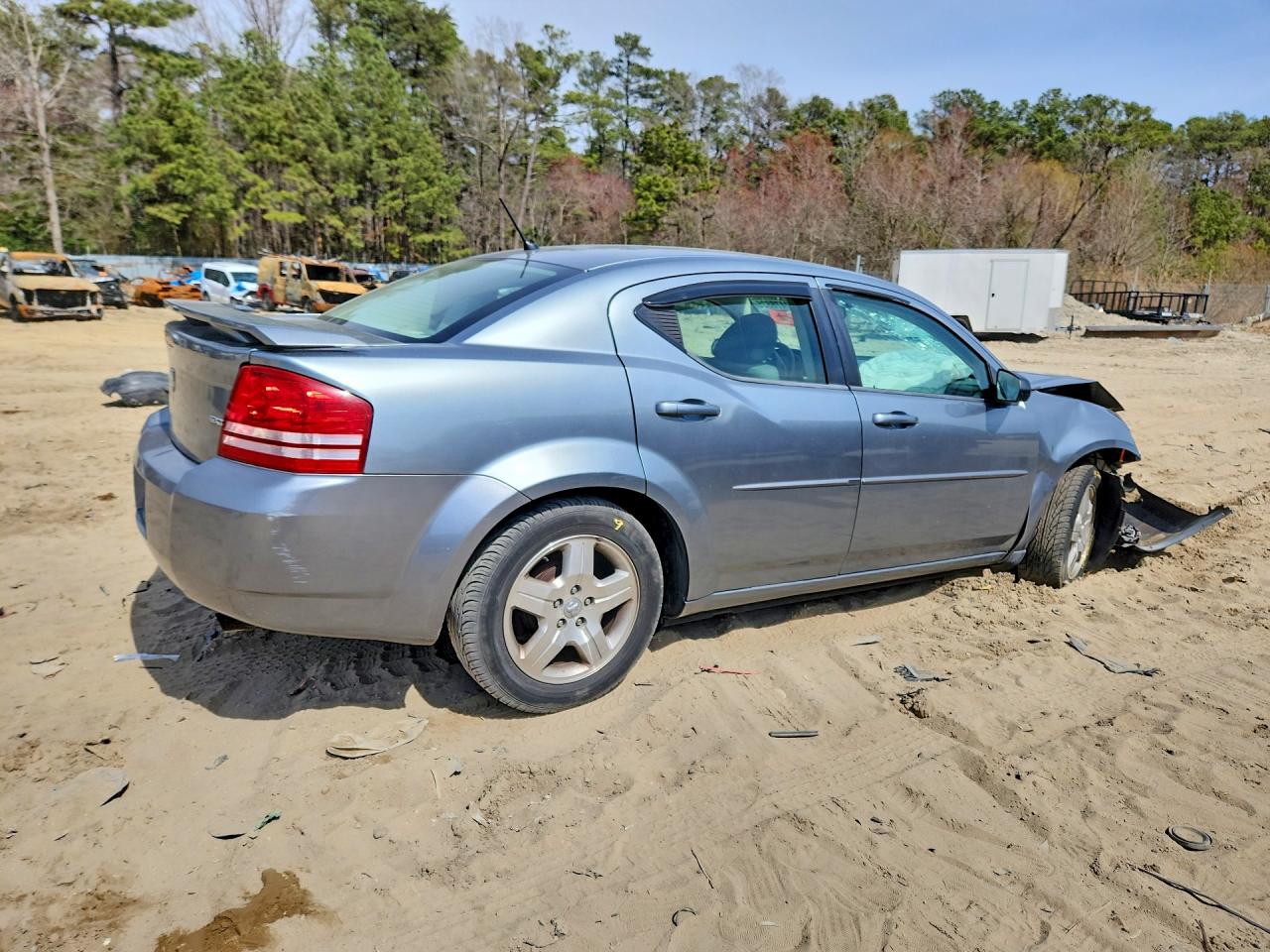 2008 Dodge Avenger Sxt Silver vin: 1B3LC56K18N632080