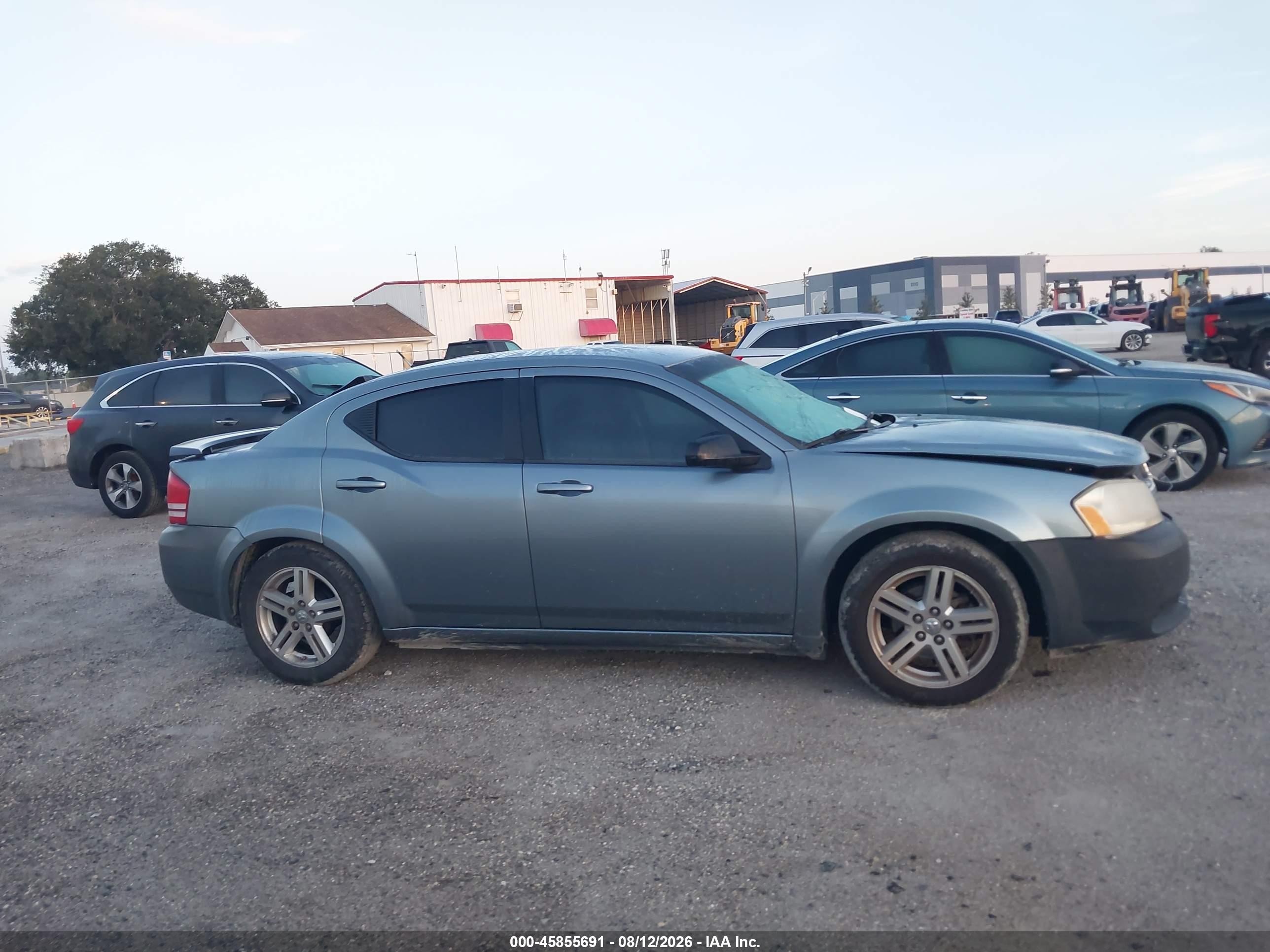 2008 Dodge Avenger Sxt Gray vin: 1B3LC56K28N282135
