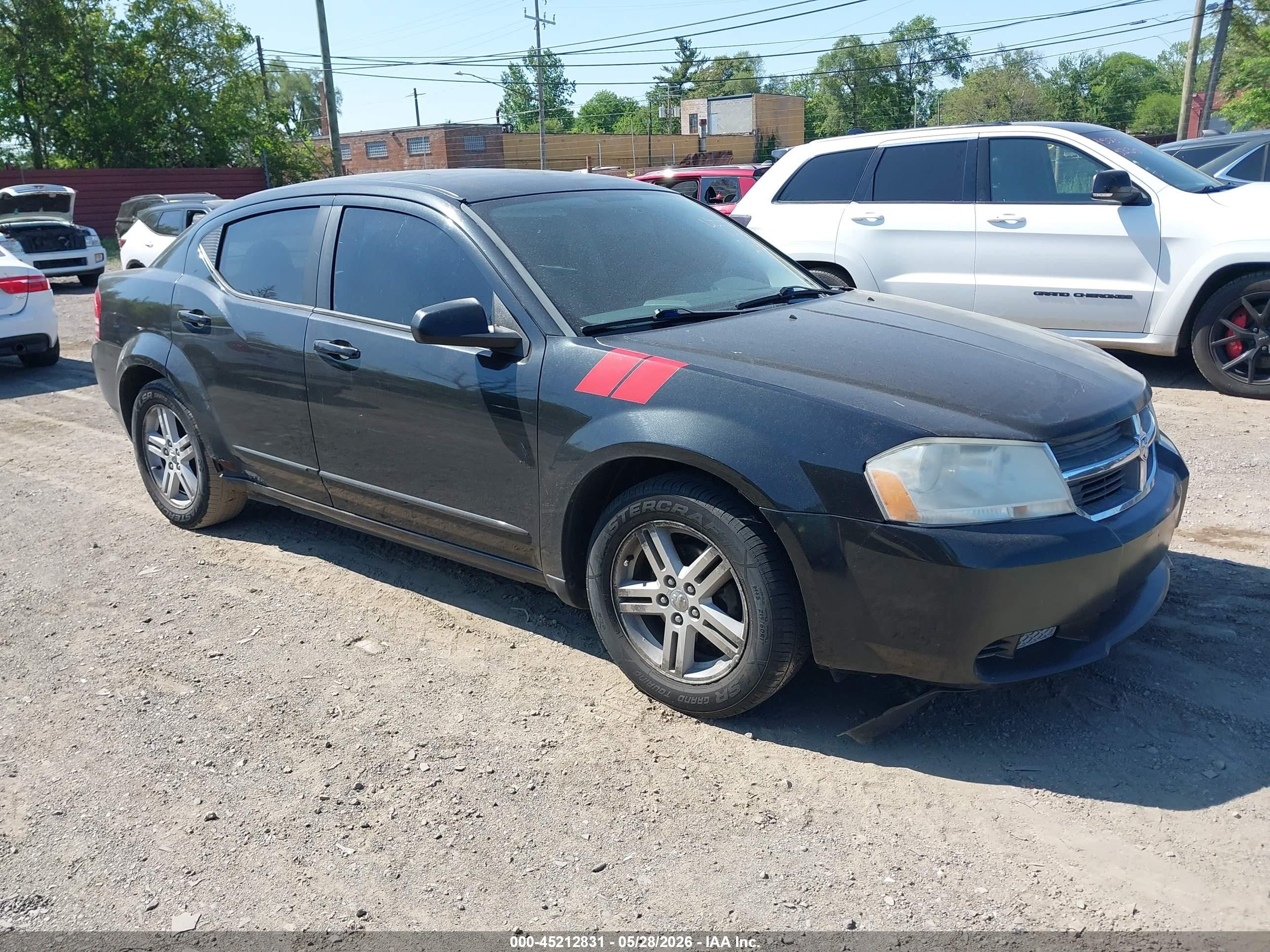 2008 Dodge Avenger Sxt Серый vin: 1B3LC56K28N671308