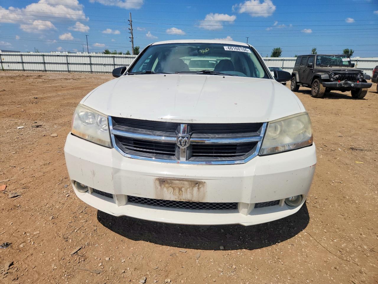 2008 Dodge Avenger Sxt White vin: 1B3LC56K38N101480