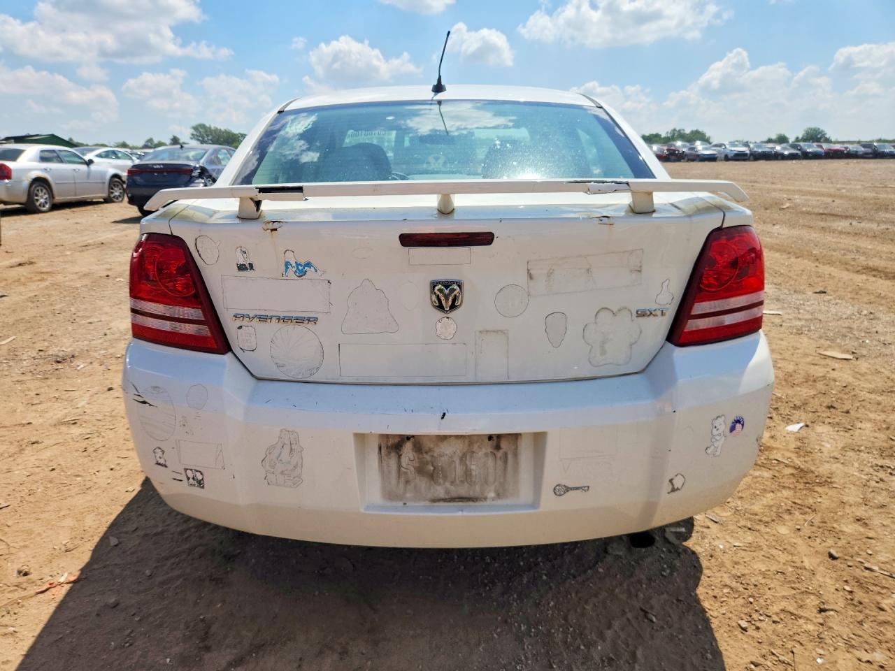 2008 Dodge Avenger Sxt White vin: 1B3LC56K38N101480