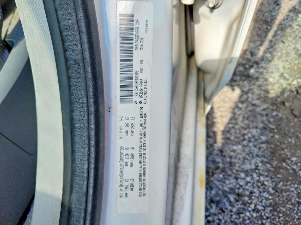 2008 Dodge Avenger Sxt White vin: 1B3LC56K38N101480
